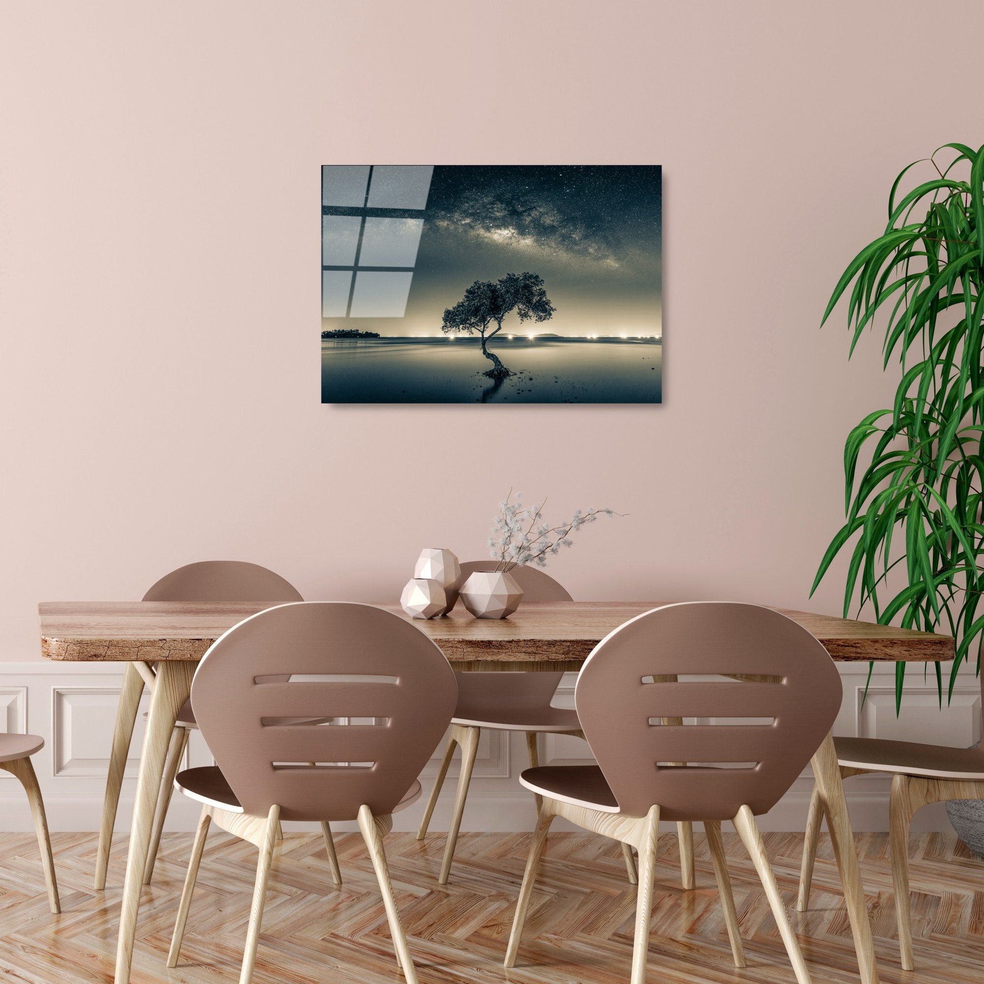 Quadro Decorativo em Vidro Temperado 4 mm 50 x 70 cm Multicor - UV-436