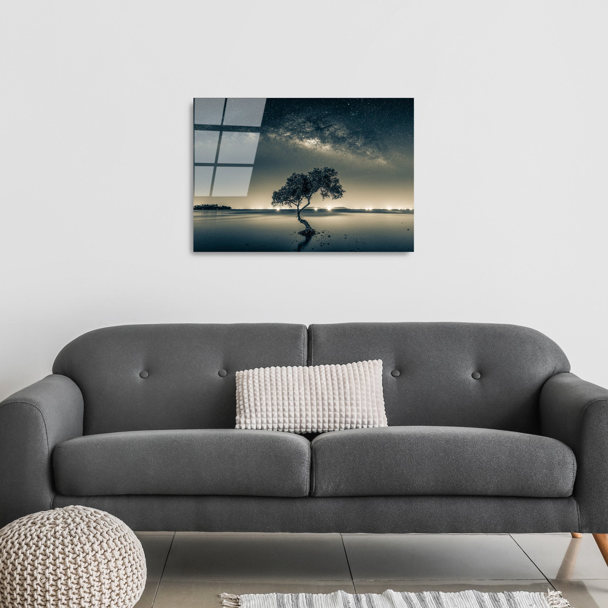 Quadro Decorativo em Vidro Temperado 4 mm 50 x 70 cm Multicor - UV-436