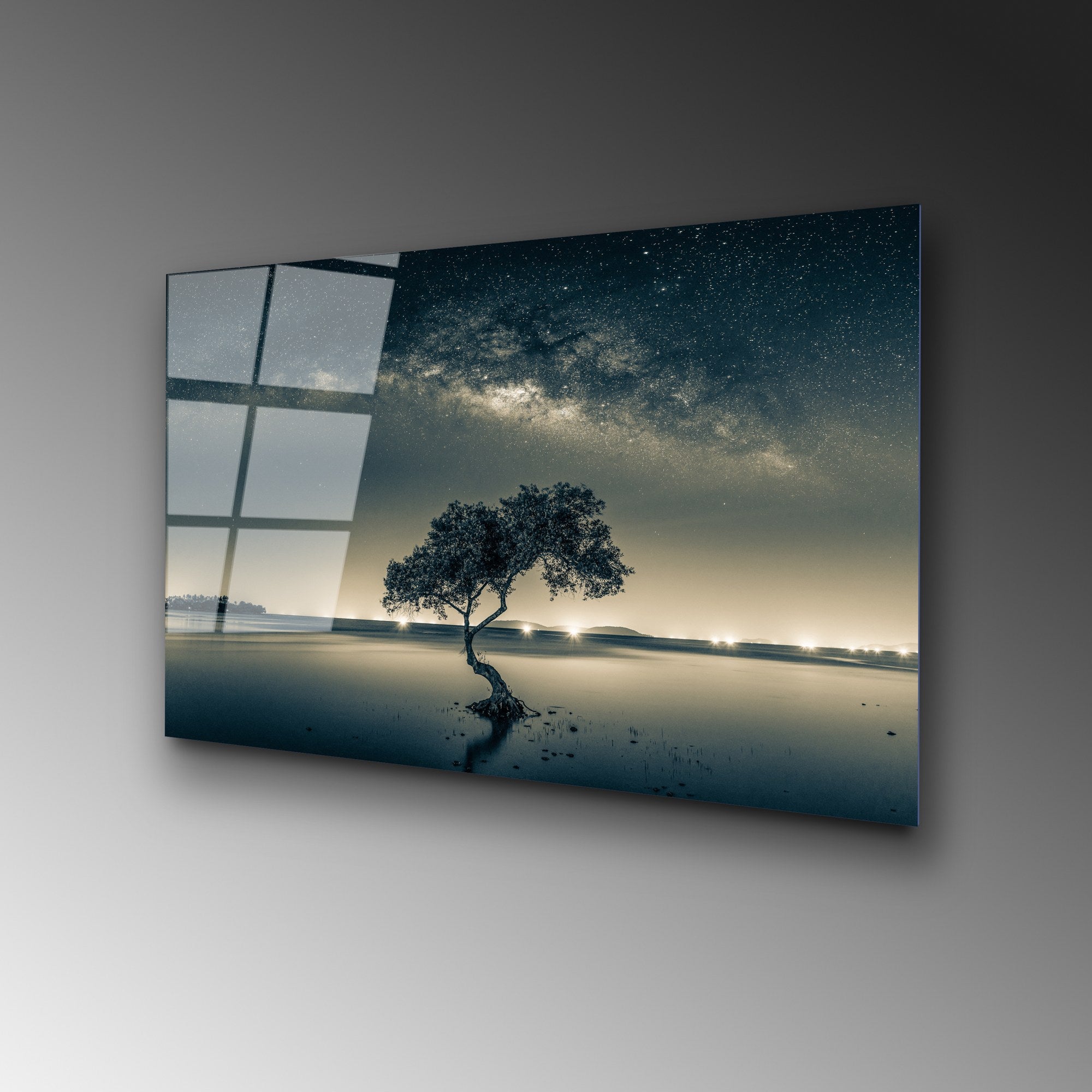 Quadro Decorativo em Vidro Temperado 4 mm 50 x 70 cm Multicor - UV-436