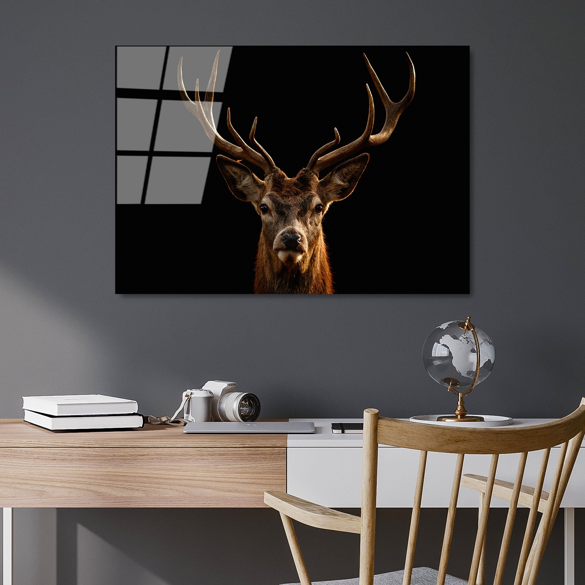 Quadro Decorativo em Vidro Temperado UV-438 50 x 70 cm Multicolor, 100% Vidro Temperado 4 mm