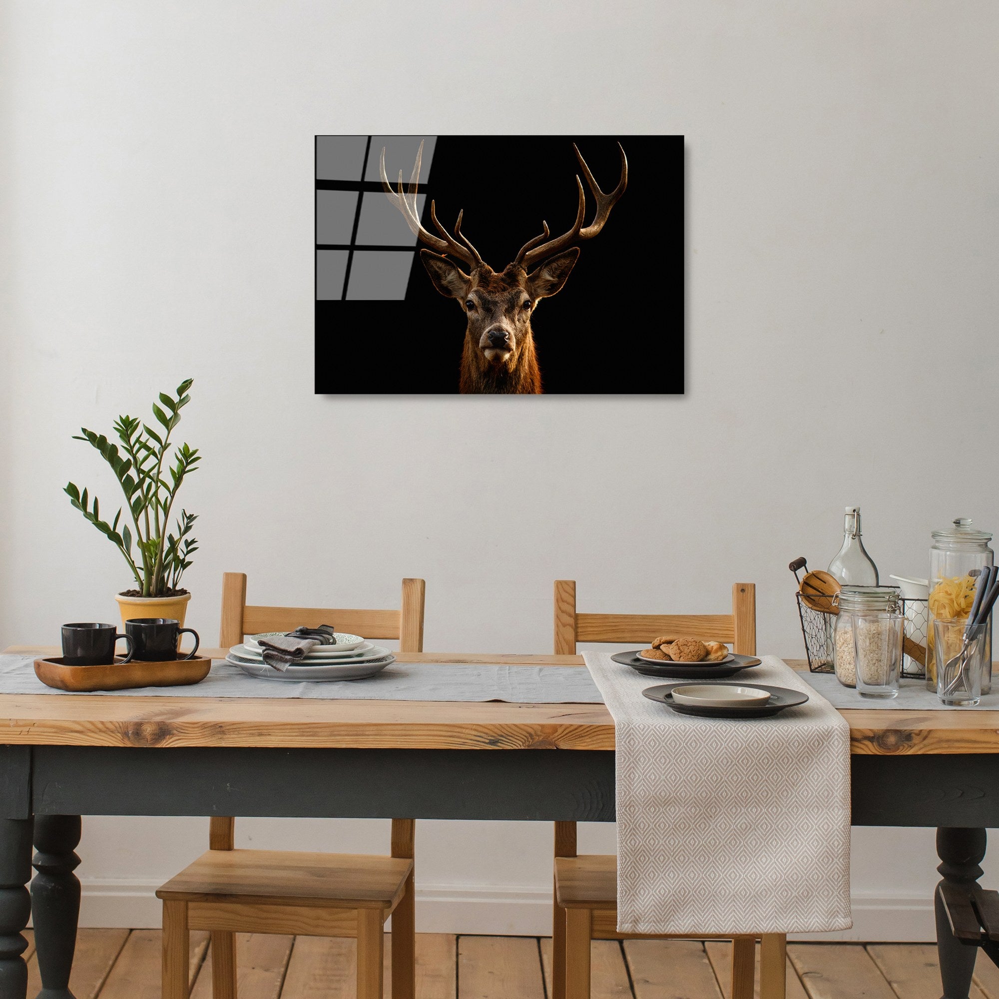 Quadro Decorativo em Vidro Temperado UV-438 50 x 70 cm Multicolor, 100% Vidro Temperado 4 mm