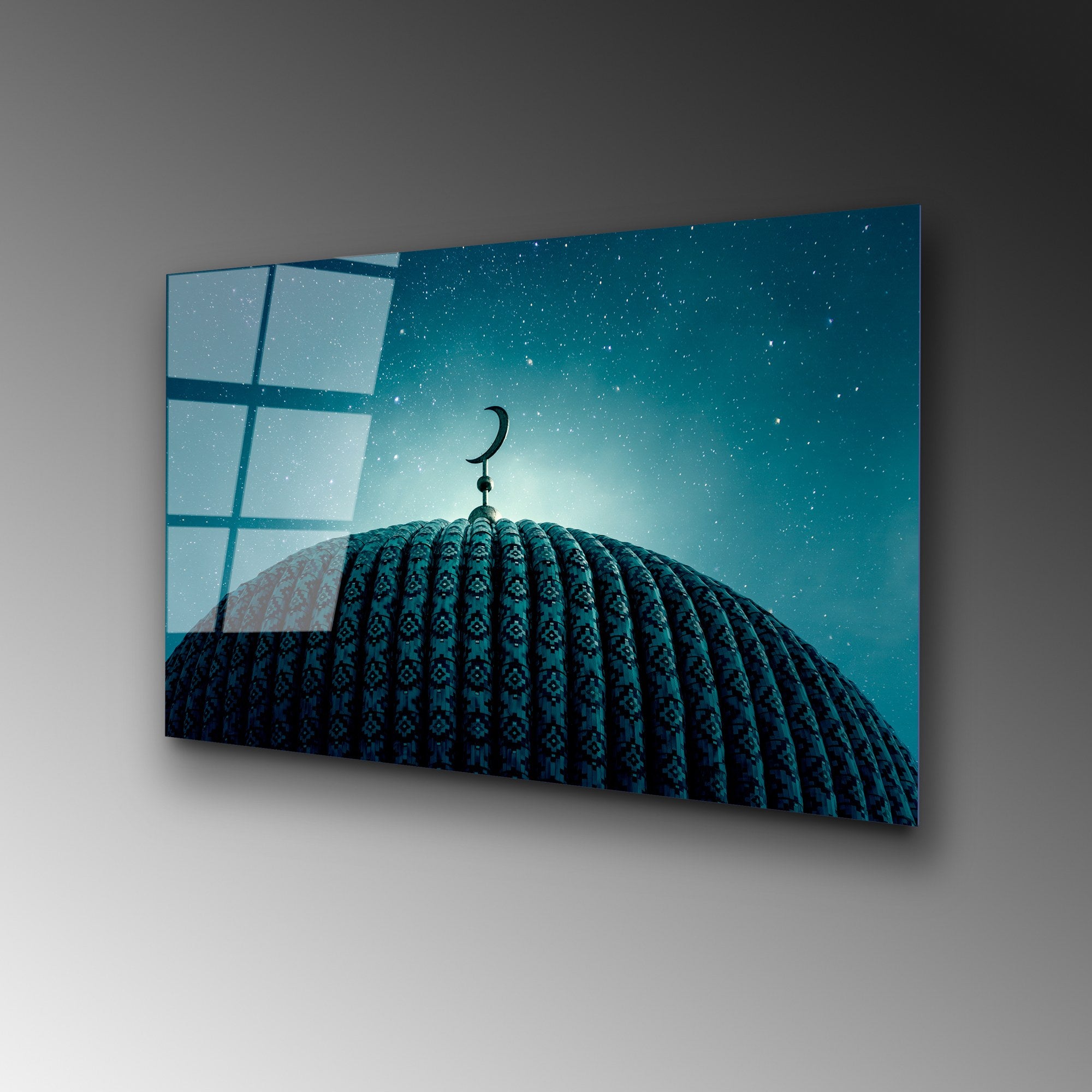 Quadro Decorativo em Vidro Temperado 100% UV-439, Multicolor, 50 x 70 cm (4 mm)