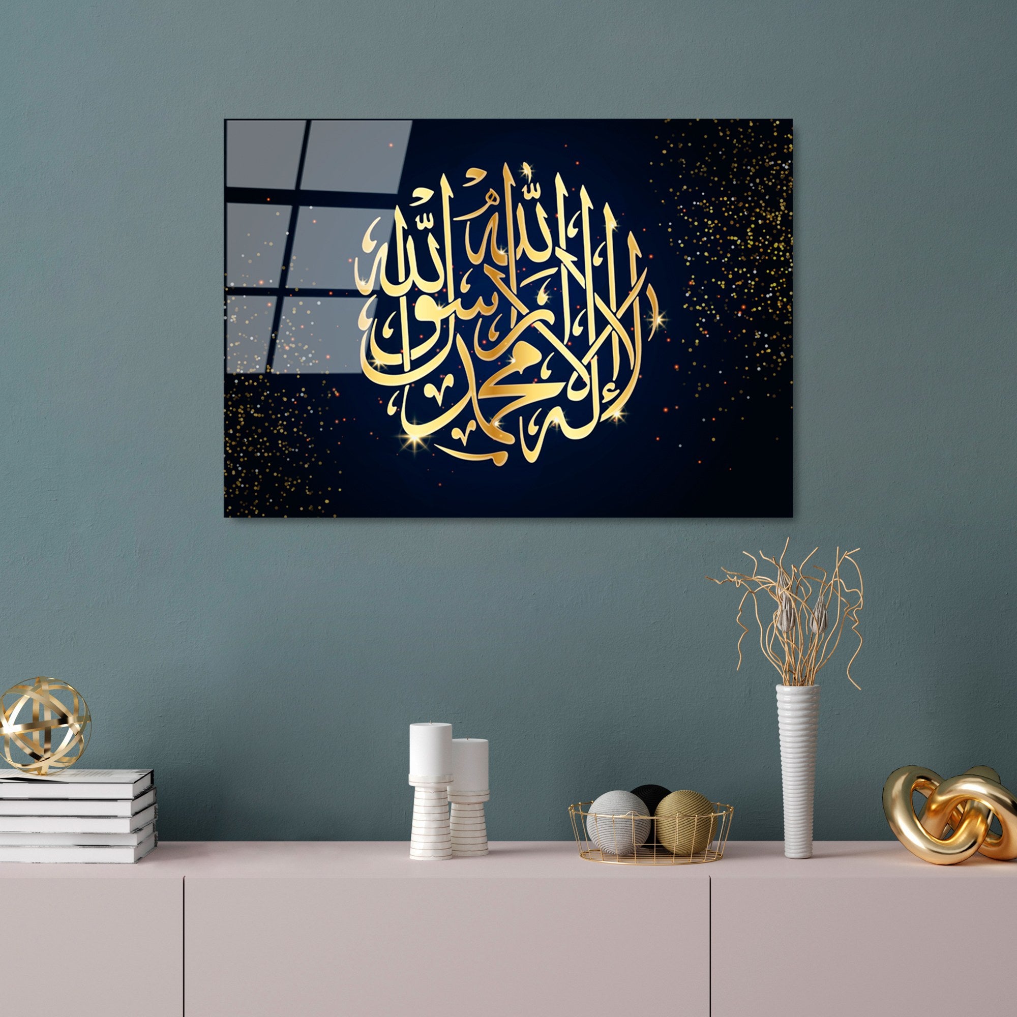 Quadro Decorativo em Vidro Temperado UV-440, Multicor, 50 x 70 cm, 4 mm