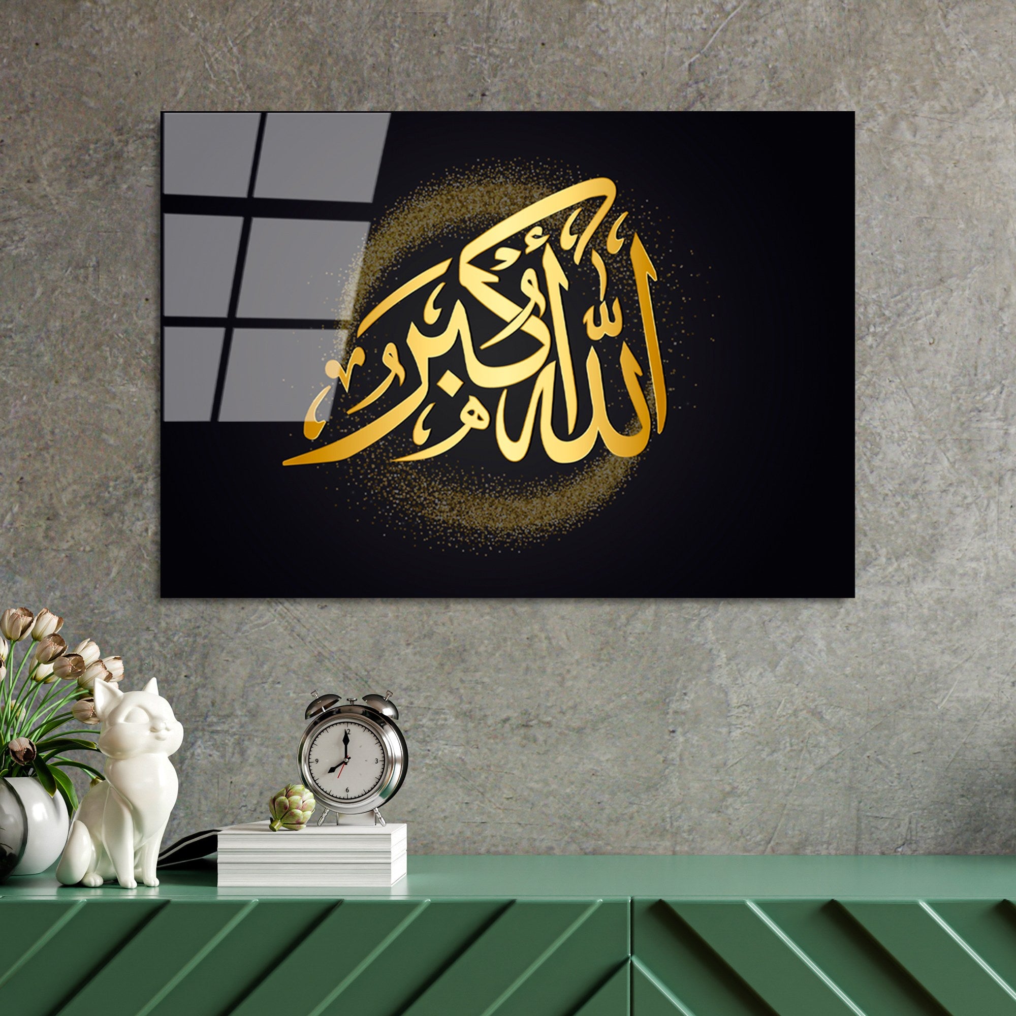 Quadro Decorativo em Vidro Temperado UV-441, 50 x 70 cm, Multicolor, 4 mm