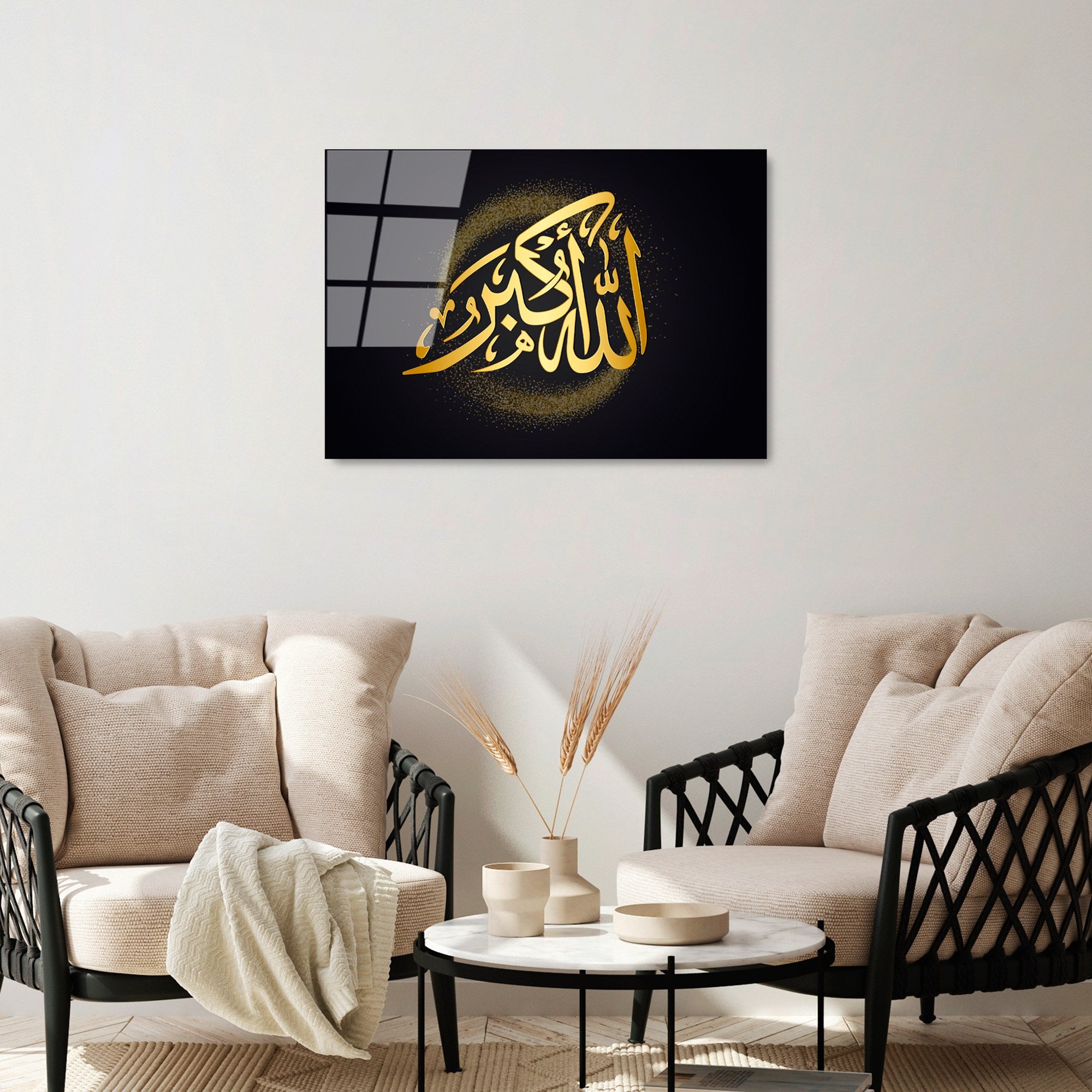 Quadro Decorativo em Vidro Temperado UV-441, 50 x 70 cm, Multicolor, 4 mm