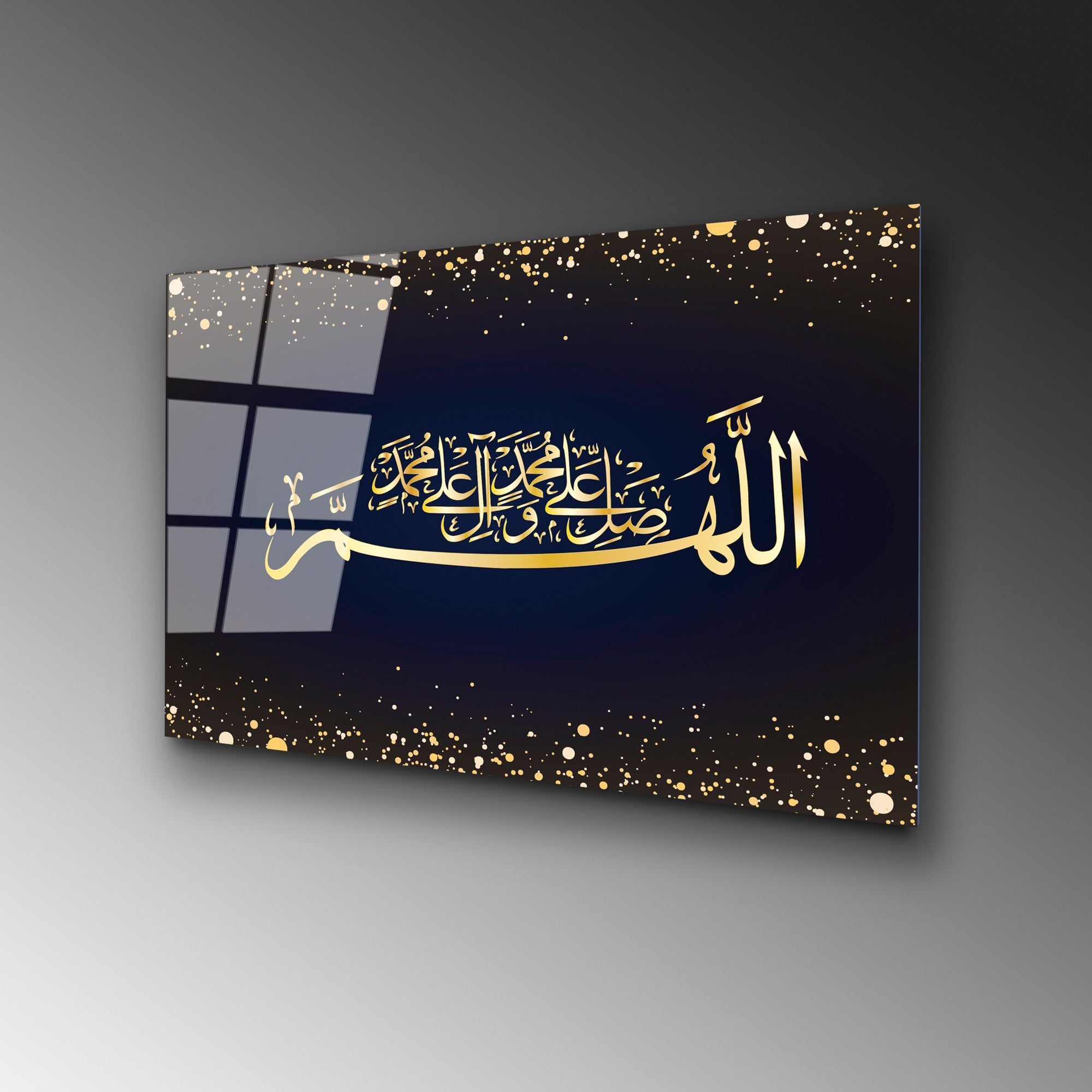 Quadro Decorativo em Vidro Temperado UV-447, Multicolor, 50 x 70 cm, 4 mm