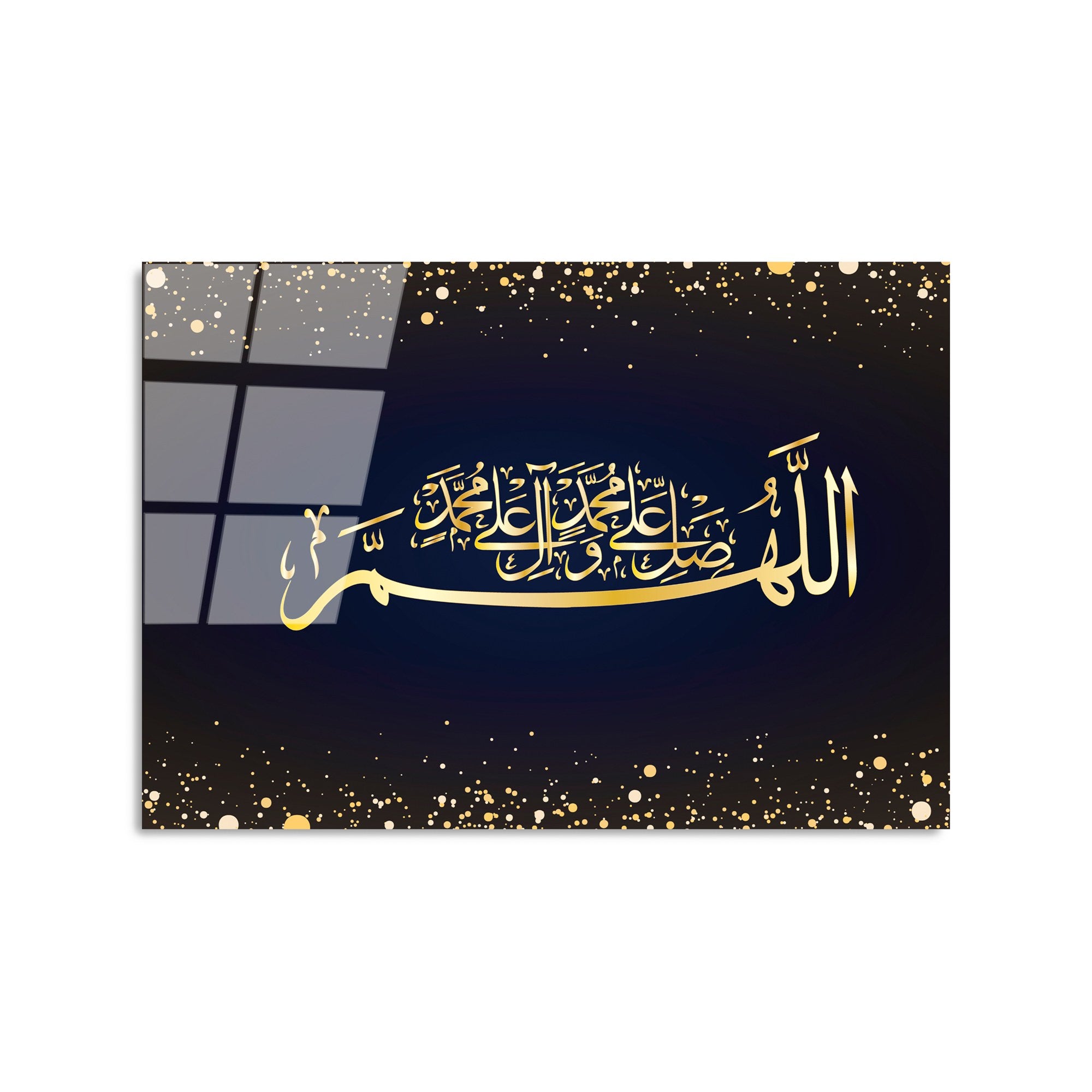 Quadro Decorativo em Vidro Temperado UV-447, Multicolor, 50 x 70 cm, 4 mm