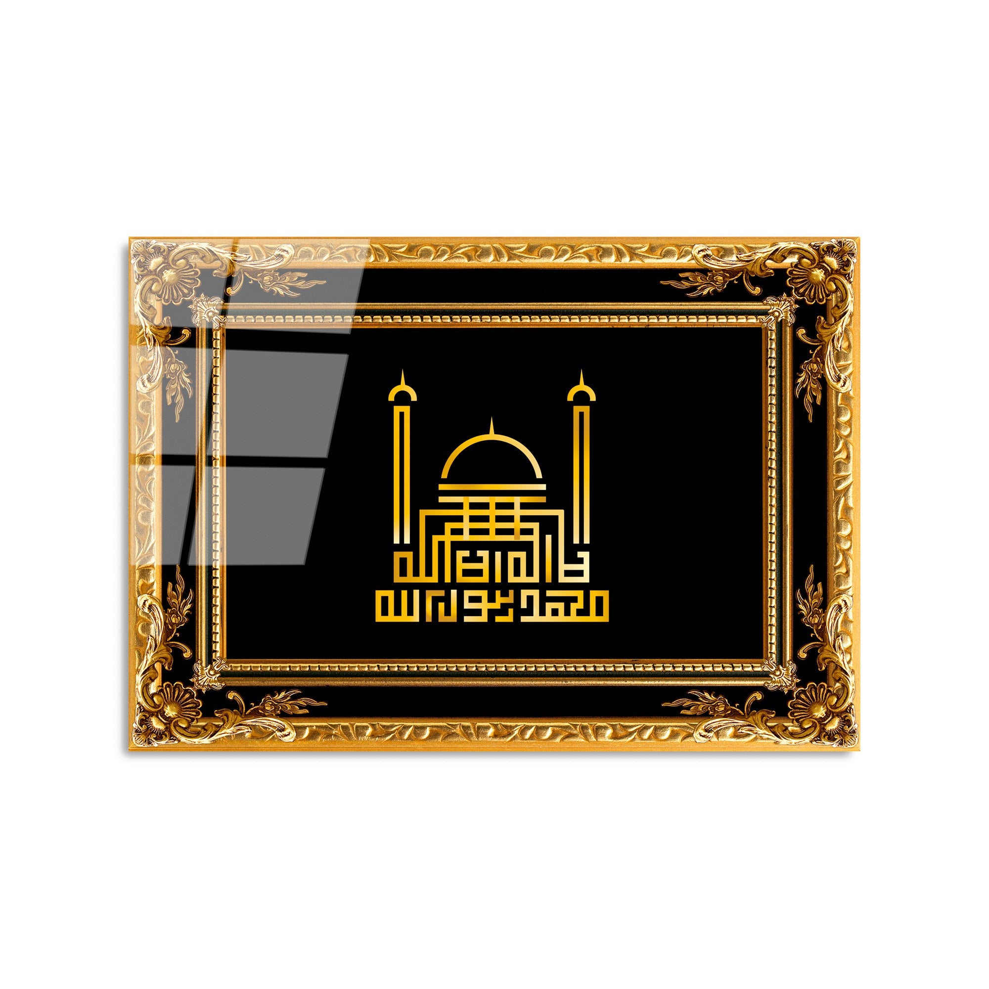 Quadro Decorativo em Vidro Temperado 100% (4 mm) UV-448, Multicolor, 50 x 70 cm