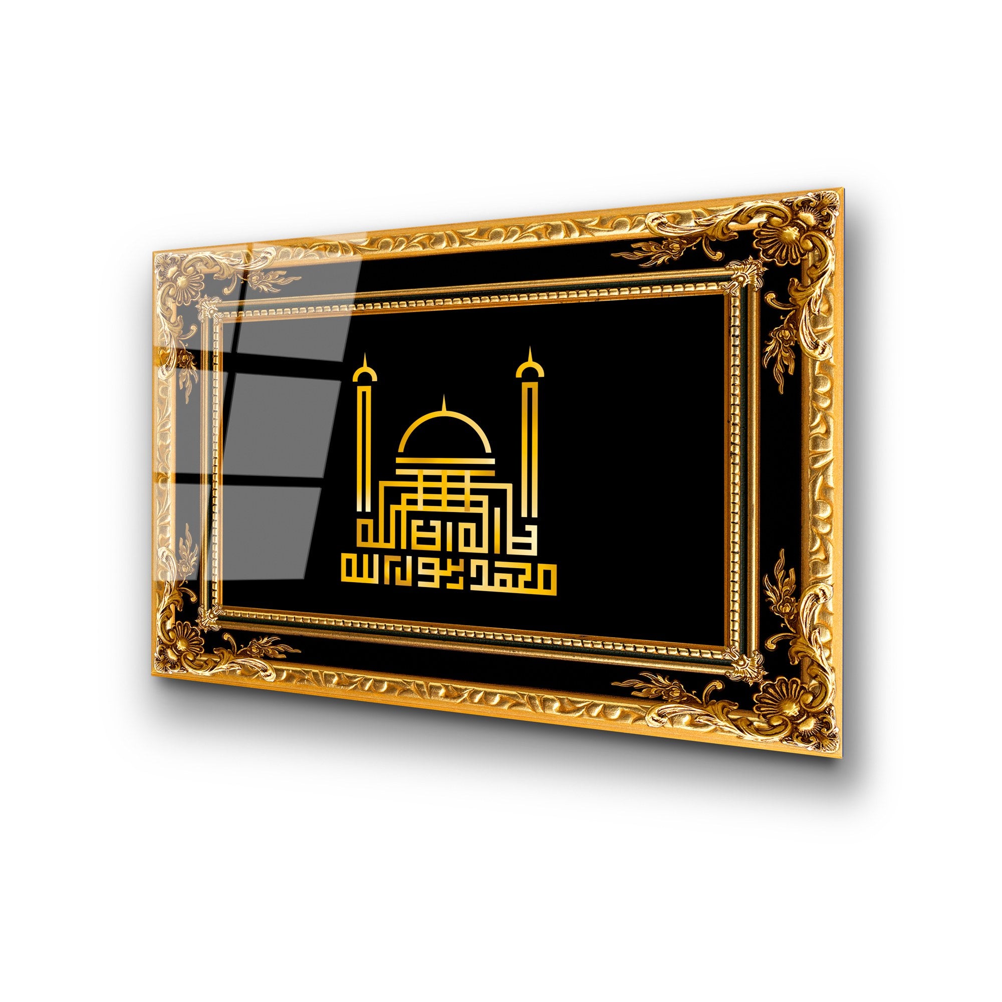 Quadro Decorativo em Vidro Temperado 100% (4 mm) UV-448, Multicolor, 50 x 70 cm