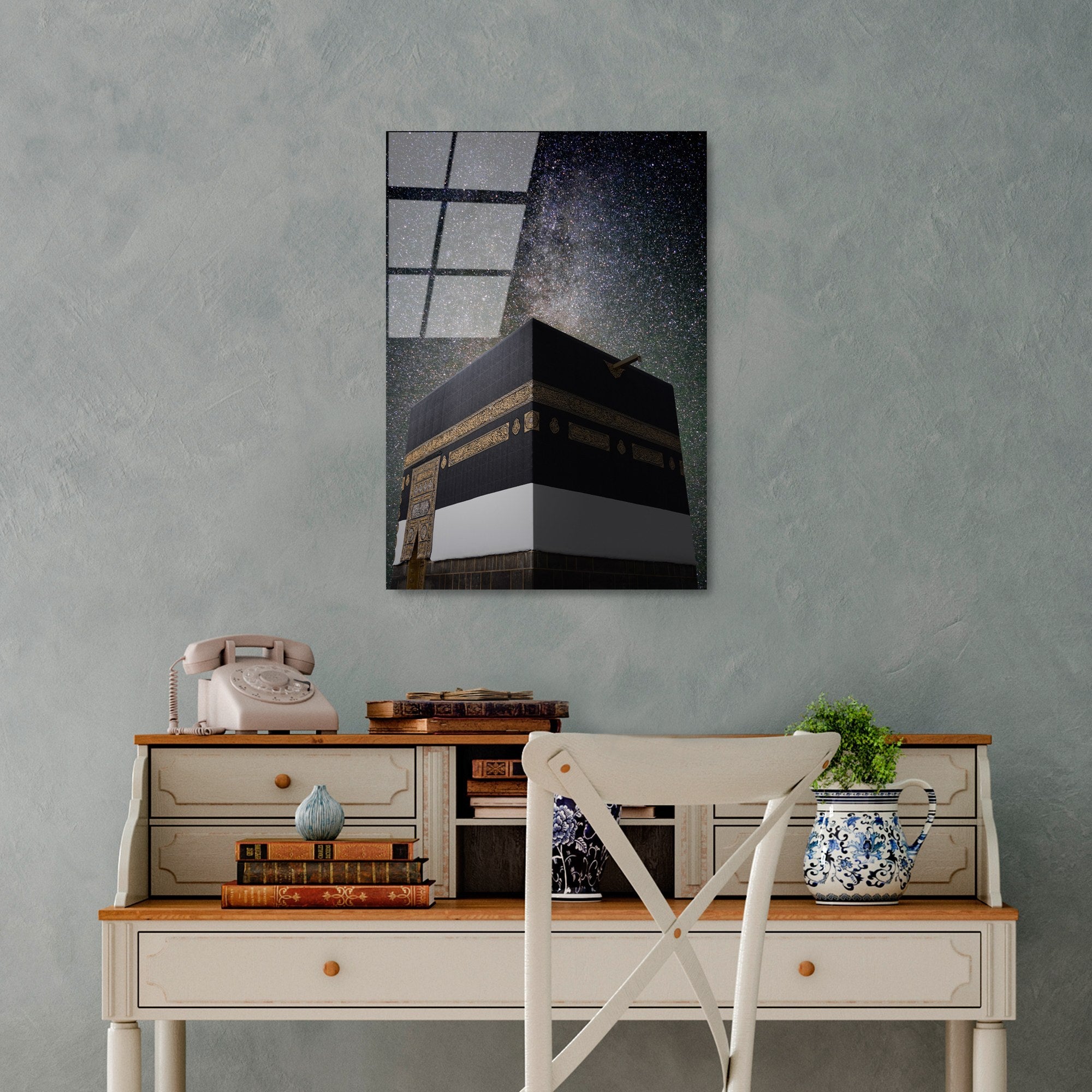 Quadro Decorativo em Vidro Temperado UV-449, 50 x 70 cm, Multicolor, Vidro 100% Temperado 4 mm