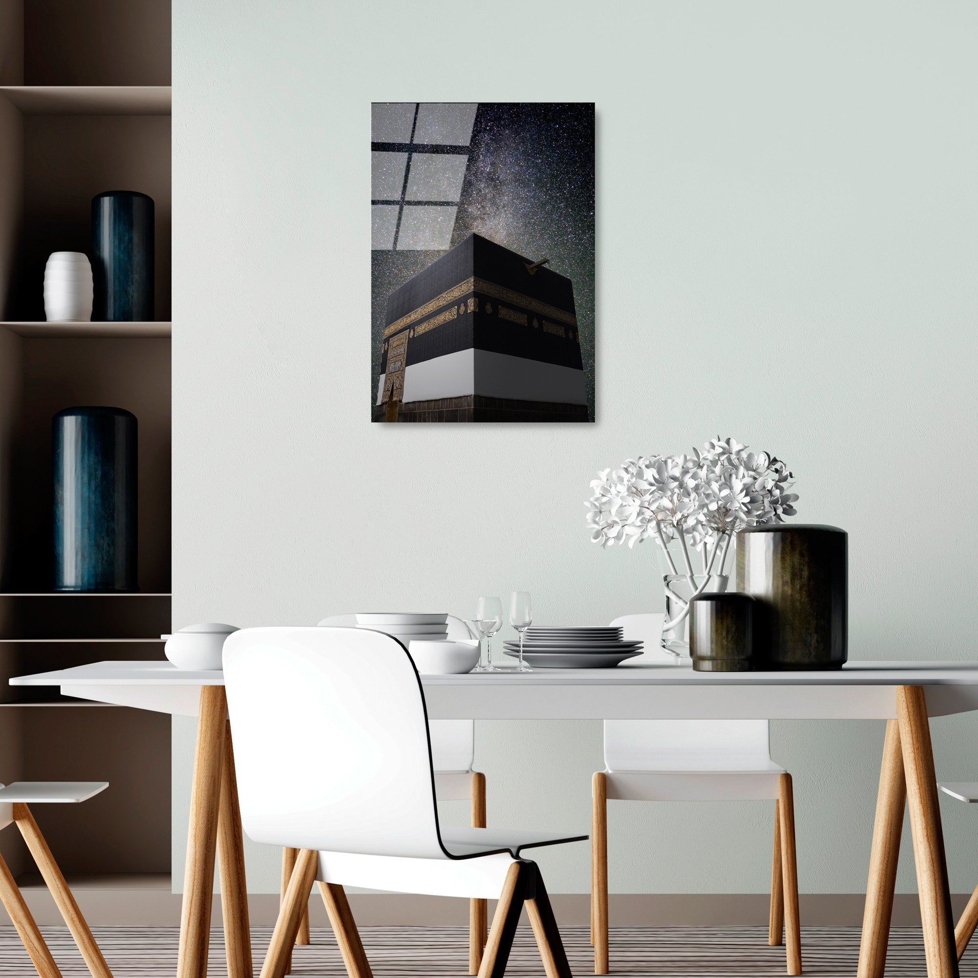 Quadro Decorativo em Vidro Temperado UV-449, 50 x 70 cm, Multicolor, Vidro 100% Temperado 4 mm