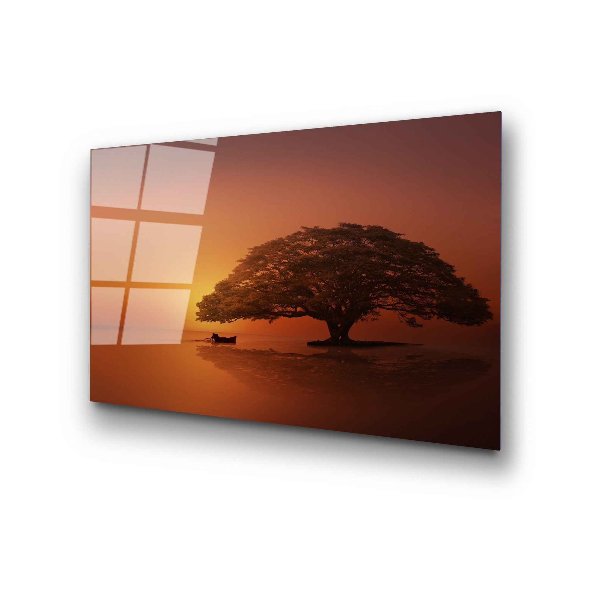 Quadro Decorativo em Vidro Temperado UV-451, Multicolor, 50 x 70 cm (4 mm)