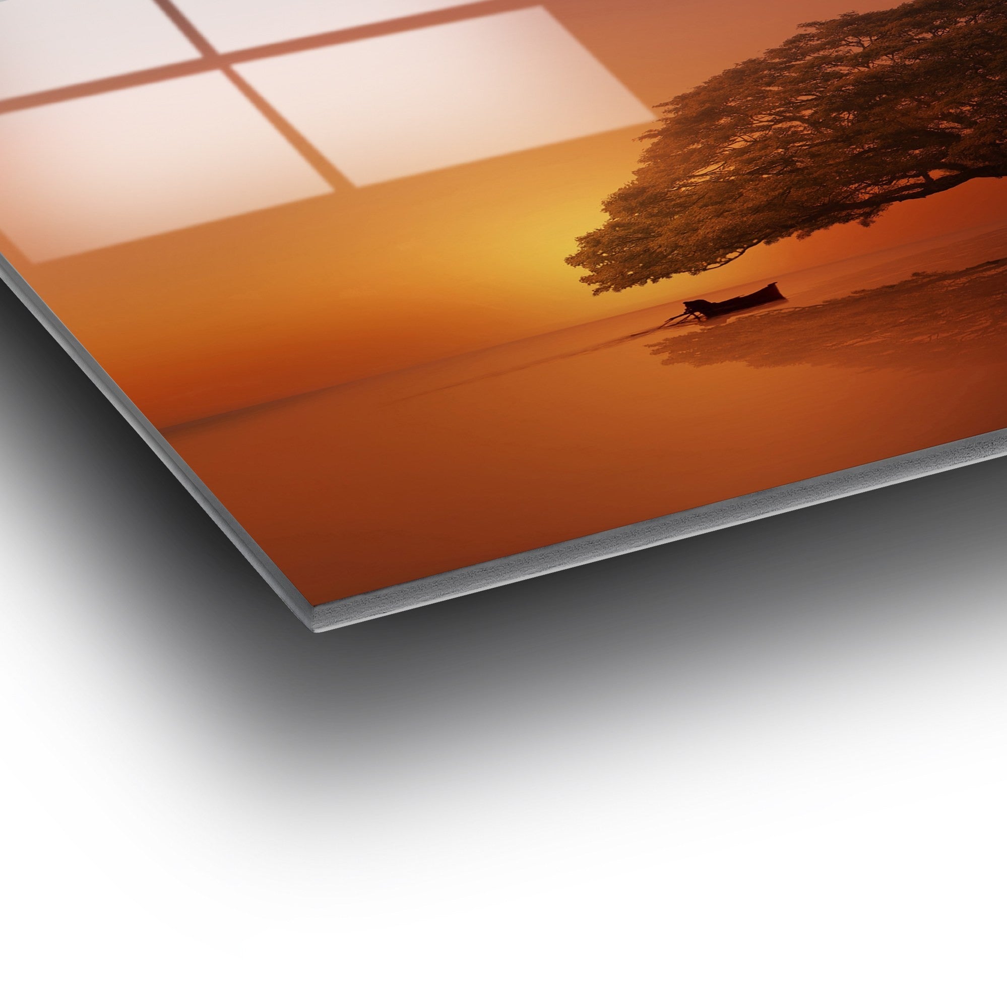 Quadro Decorativo em Vidro Temperado UV-451, Multicolor, 50 x 70 cm (4 mm)