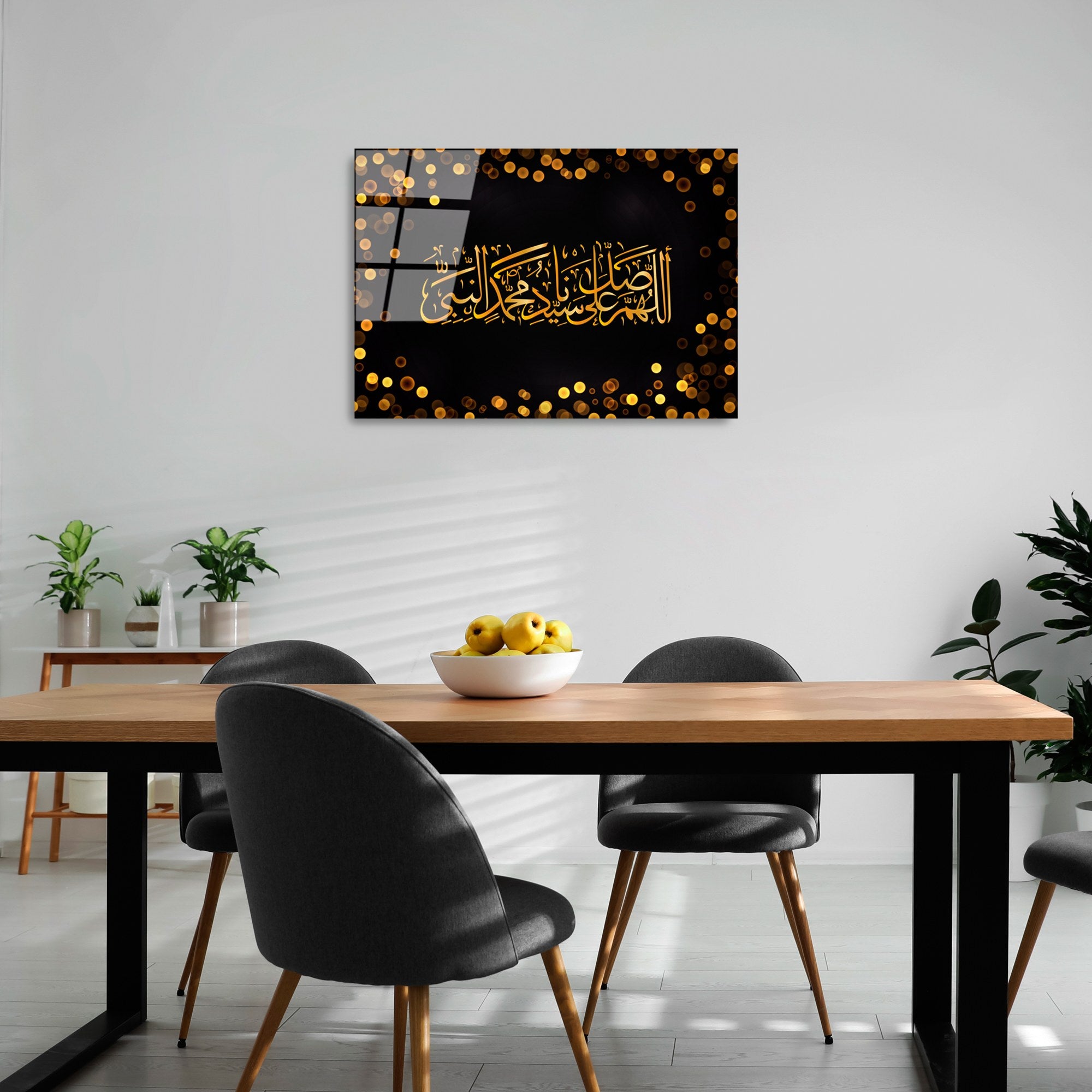 Quadro Decorativo em Vidro Temperado UV-452, Multicolor, 50 x 70 cm (4 mm)