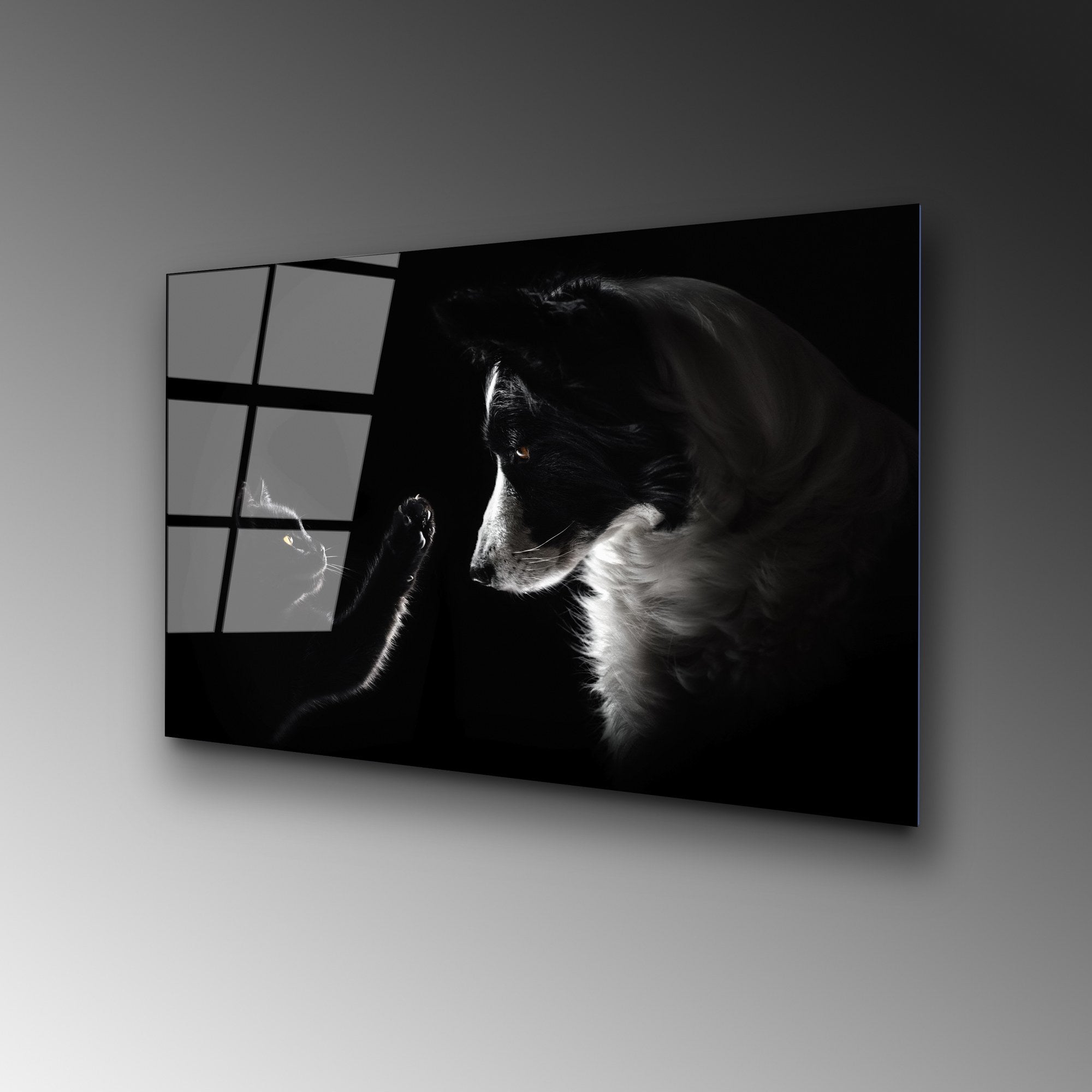 Quadro Decorativo em Vidro Temperado 50 x 70 cm Multicolor – UV-453