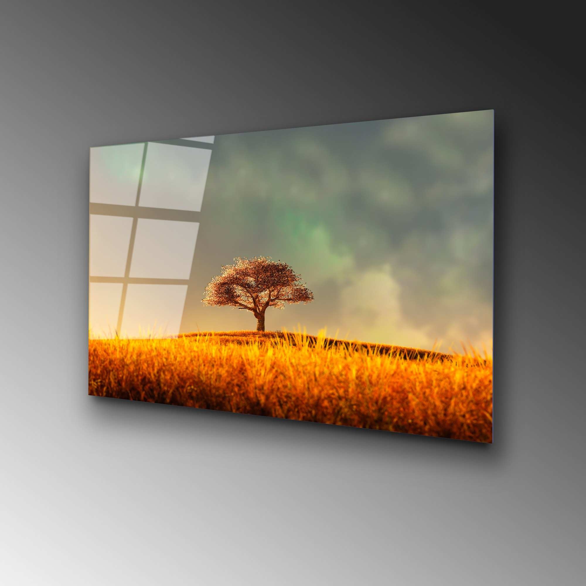 Quadro Decorativo em Vidro Temperado UV-454, Multicolor, 50 x 70 cm (4 mm)