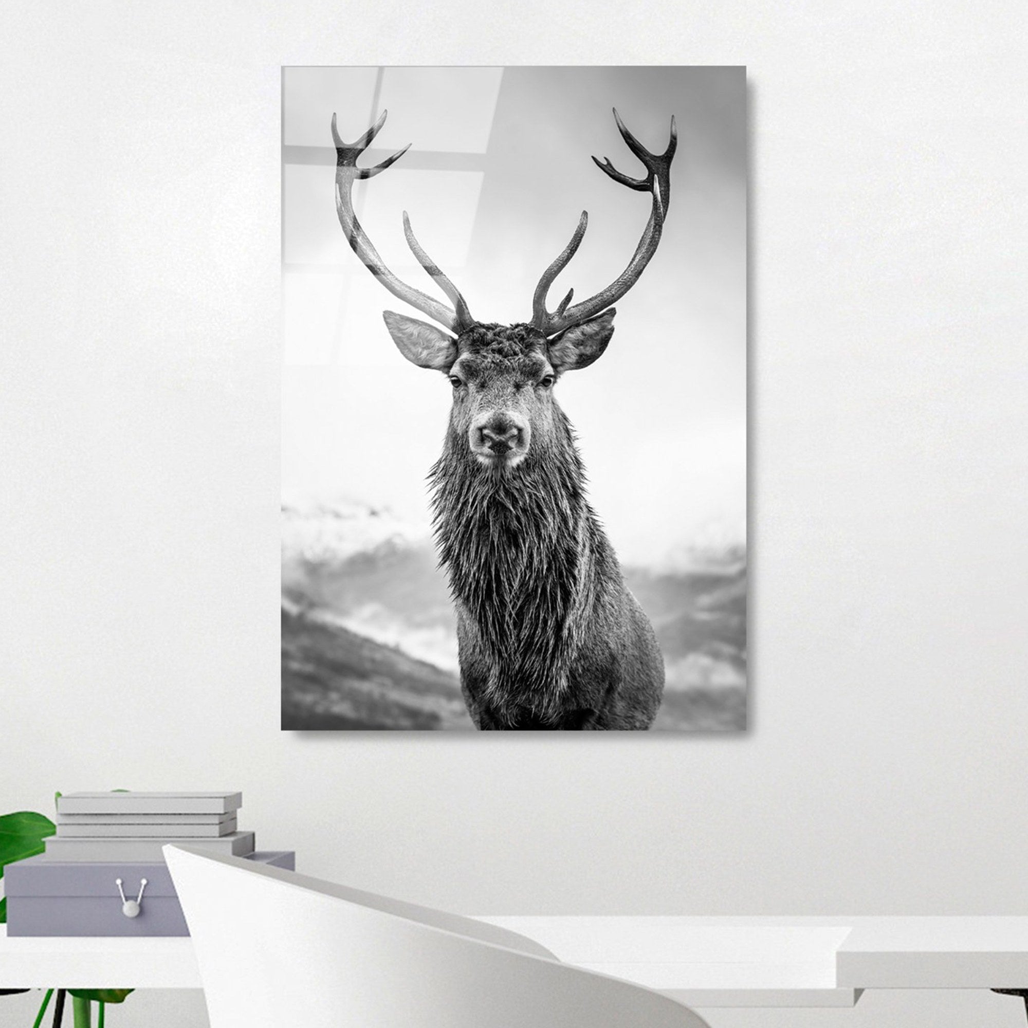 Quadro Decorativo em Vidro Temperado UV-455, Multicolor, 50 x 70 cm (4 mm)