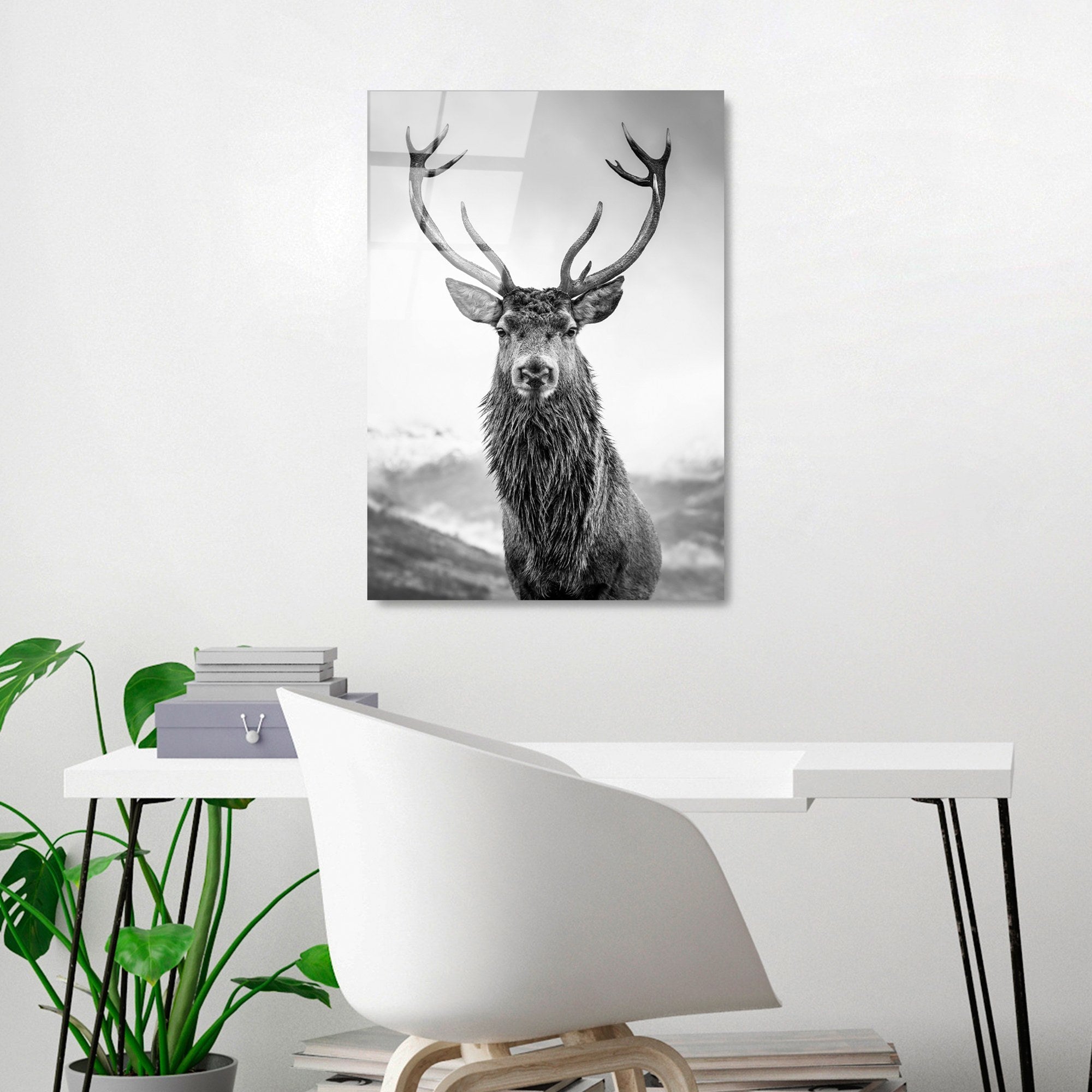 Quadro Decorativo em Vidro Temperado UV-455, Multicolor, 50 x 70 cm (4 mm)