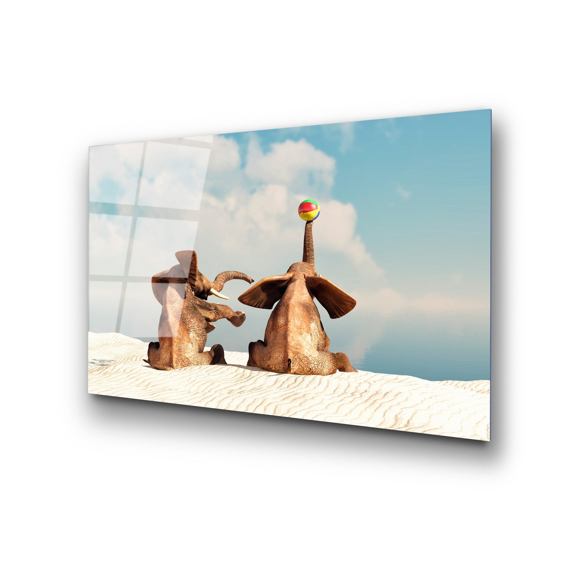 Quadro Decorativo em Vidro Temperado 4 mm – UV-456 – Multicolor – 50 x 70 cm