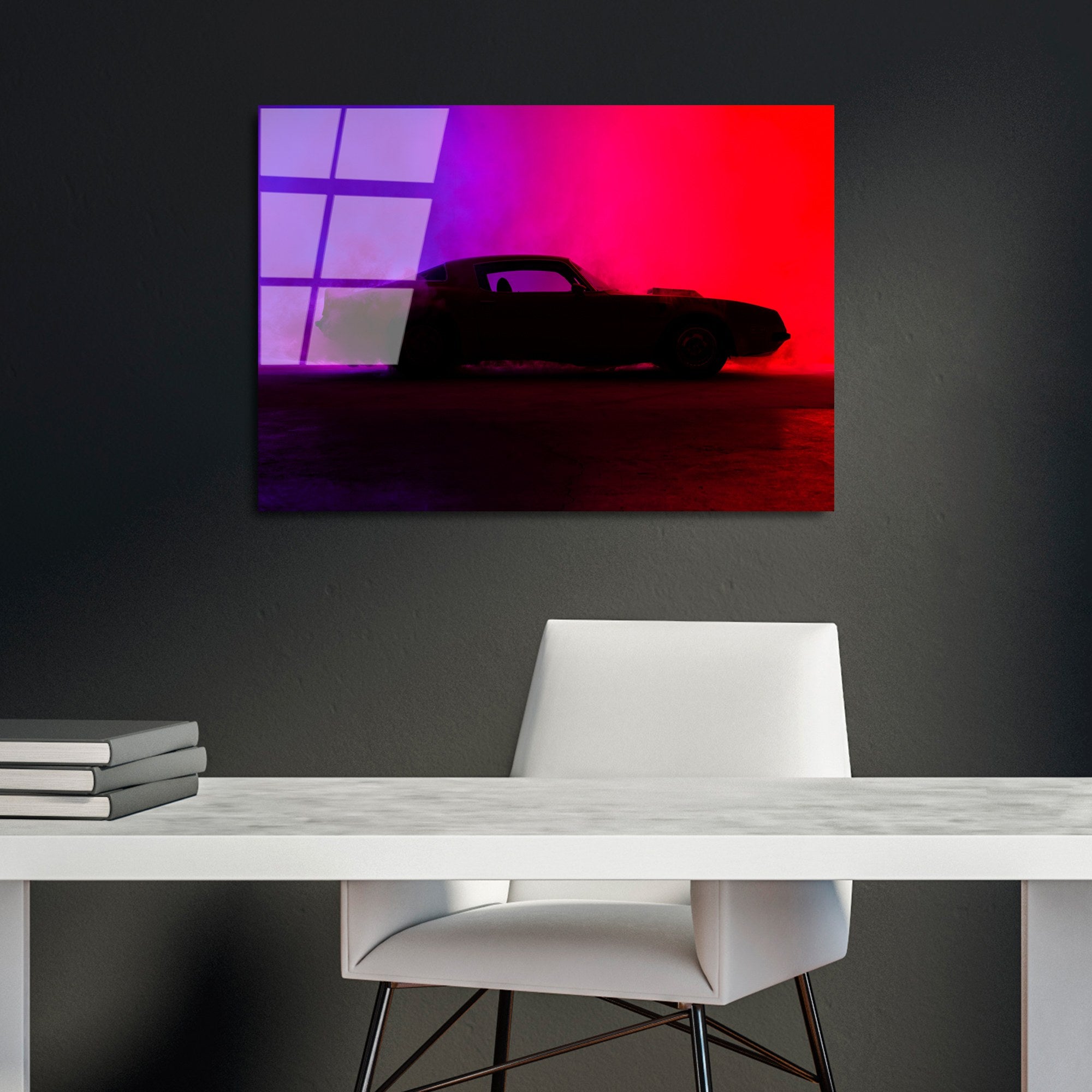 Quadro Decorativo em Vidro Temperado 50 x 70 cm (4 mm) Multicolor – UV-458