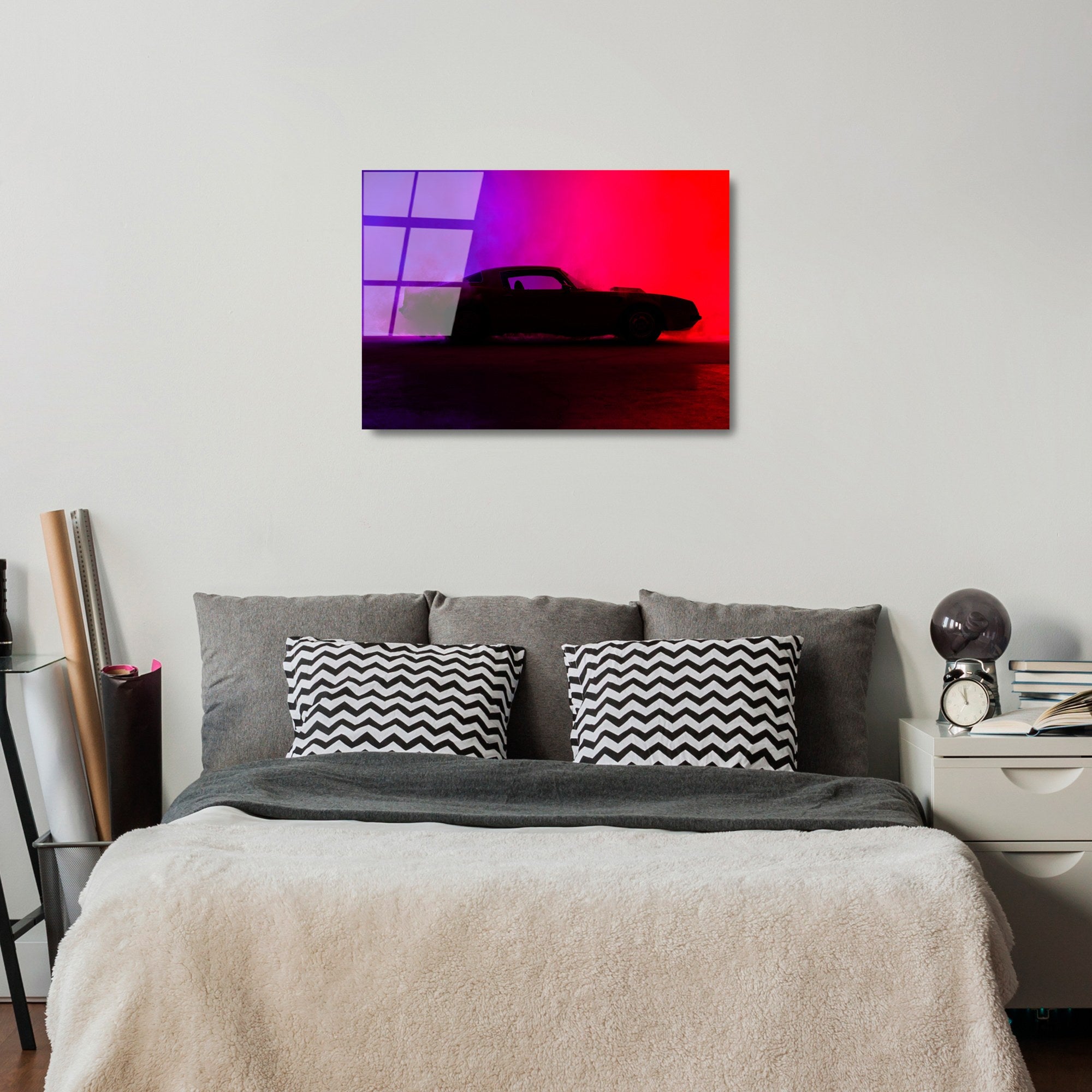 Quadro Decorativo em Vidro Temperado 50 x 70 cm (4 mm) Multicolor – UV-458