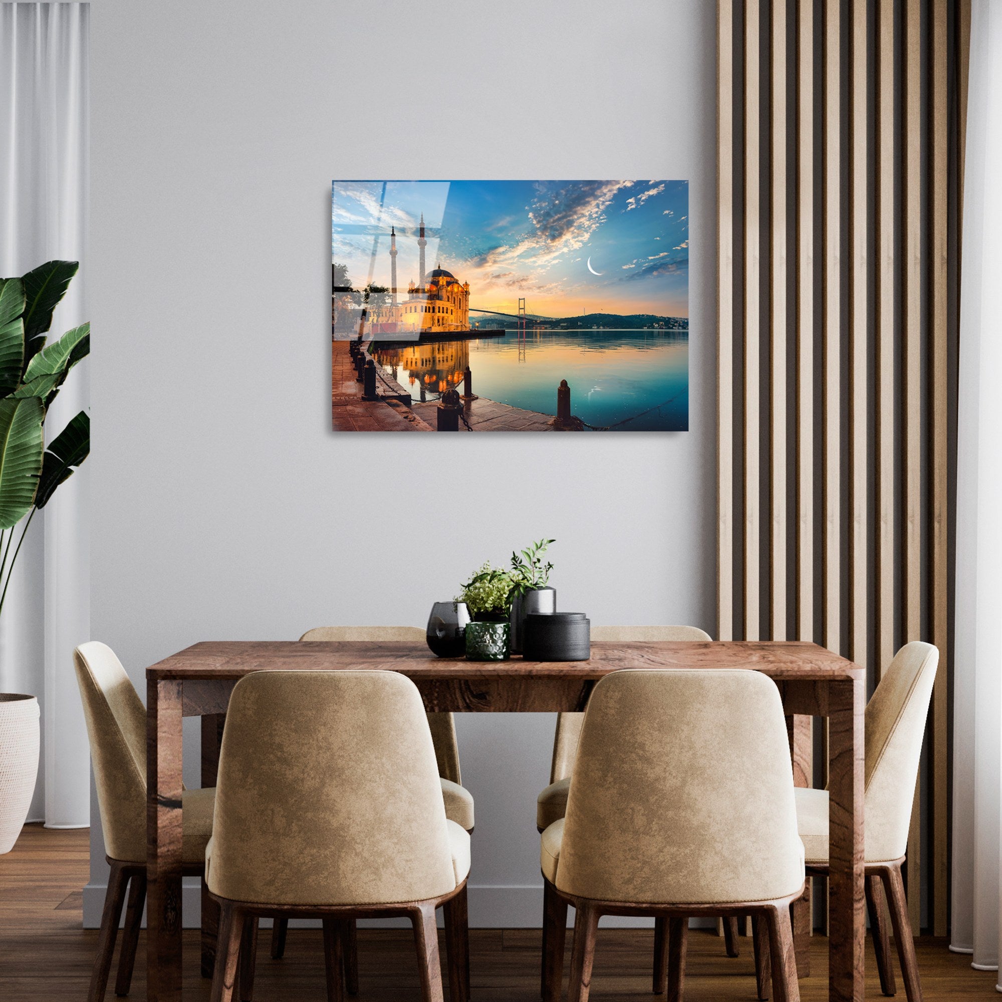 Quadro Decorativo em Vidro Temperado UV-459, Multicolor, 50 x 70 cm, 4 mm