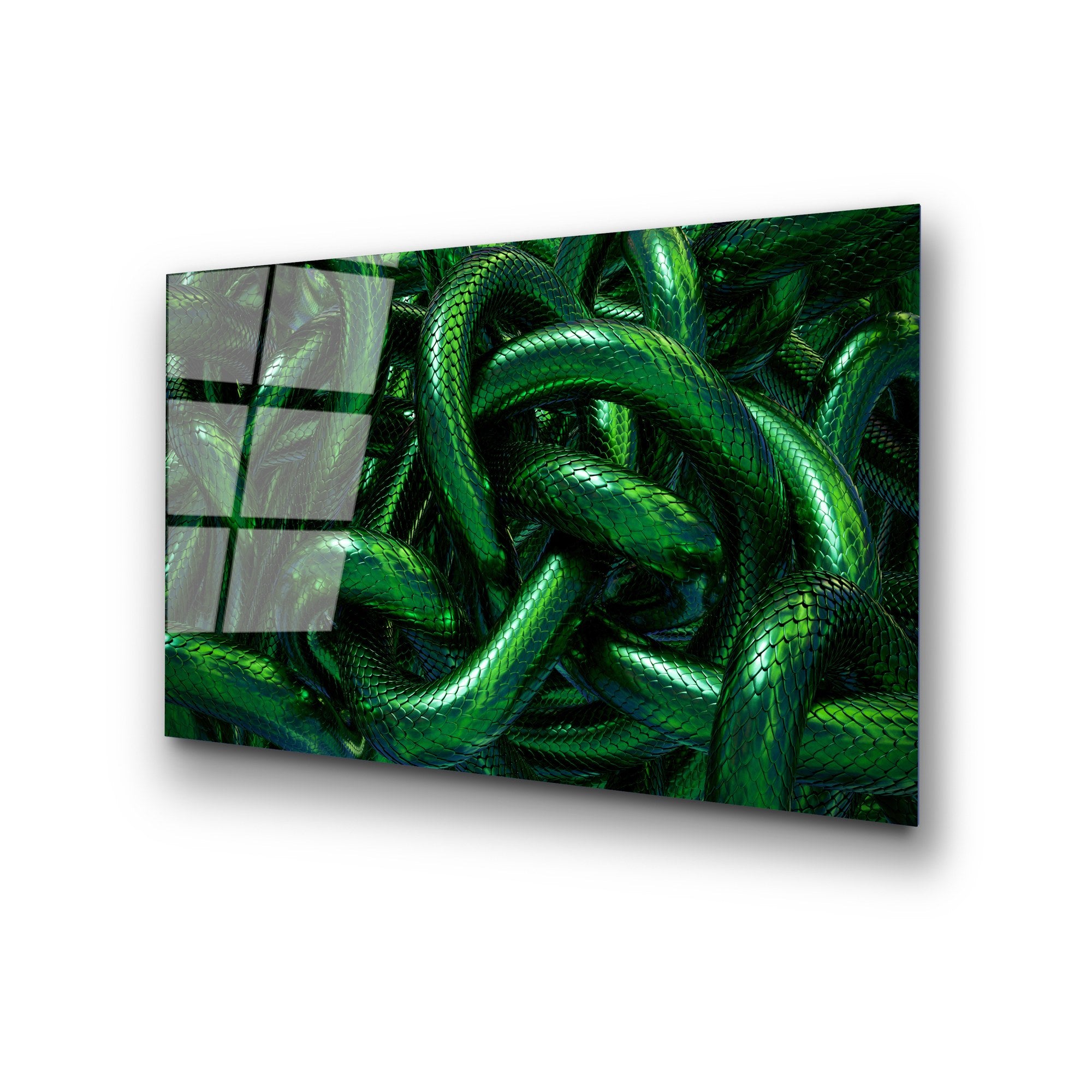 Quadro Decorativo em Vidro Temperado UV-460, 50x70 cm, Multicolor (4 mm)