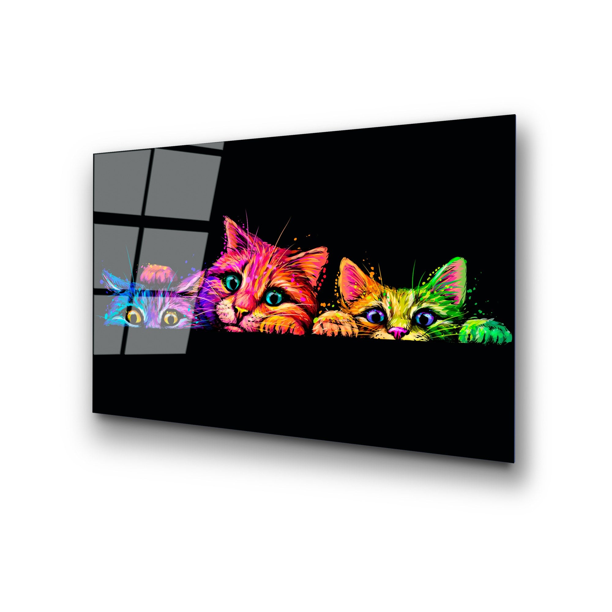 Quadro Decorativo em Vidro Temperado 50x70 cm (4 mm) Multicolor – UV-463