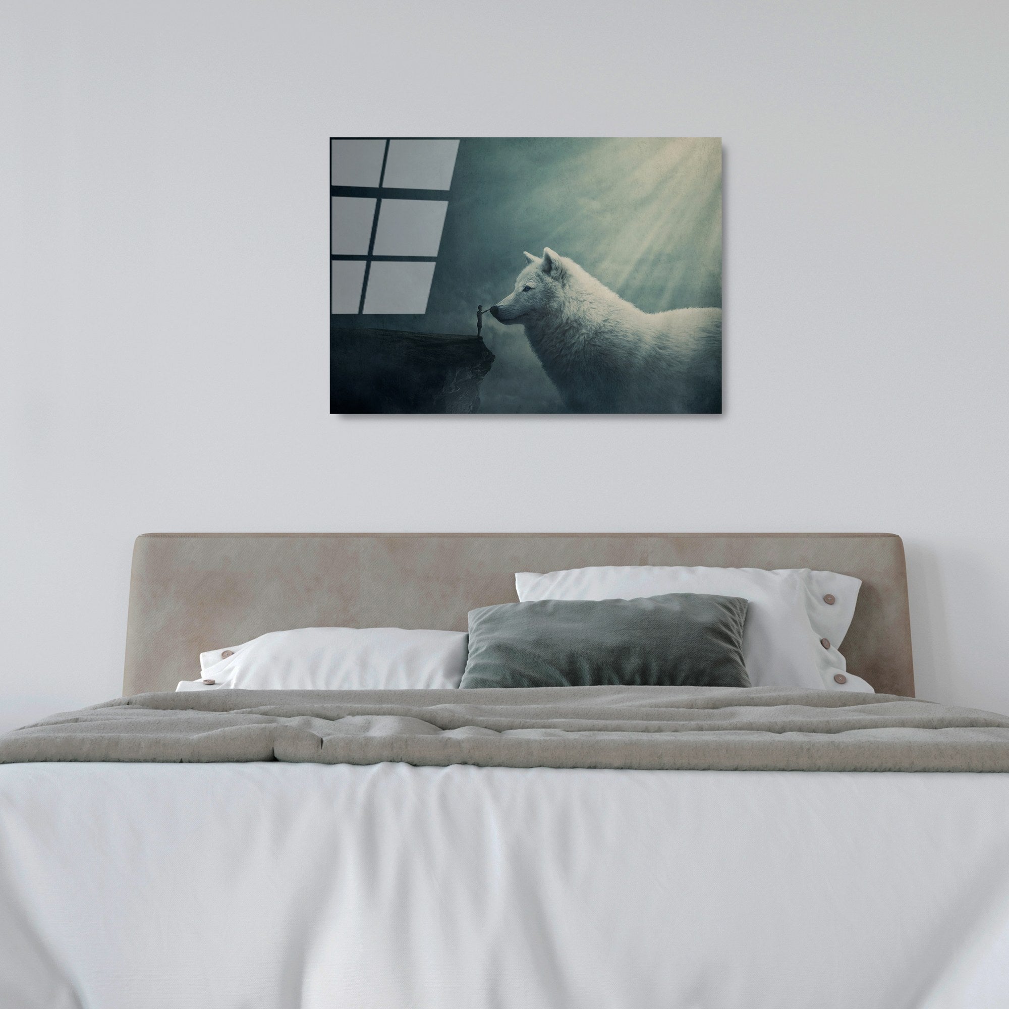 Quadro Decorativo em Vidro Temperado UV-465, 50 x 70 cm, Multicolor, 4 mm