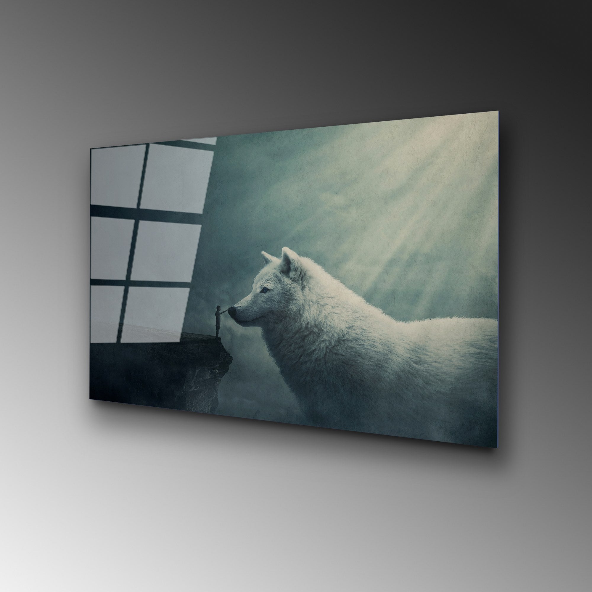 Quadro Decorativo em Vidro Temperado UV-465, 50 x 70 cm, Multicolor, 4 mm