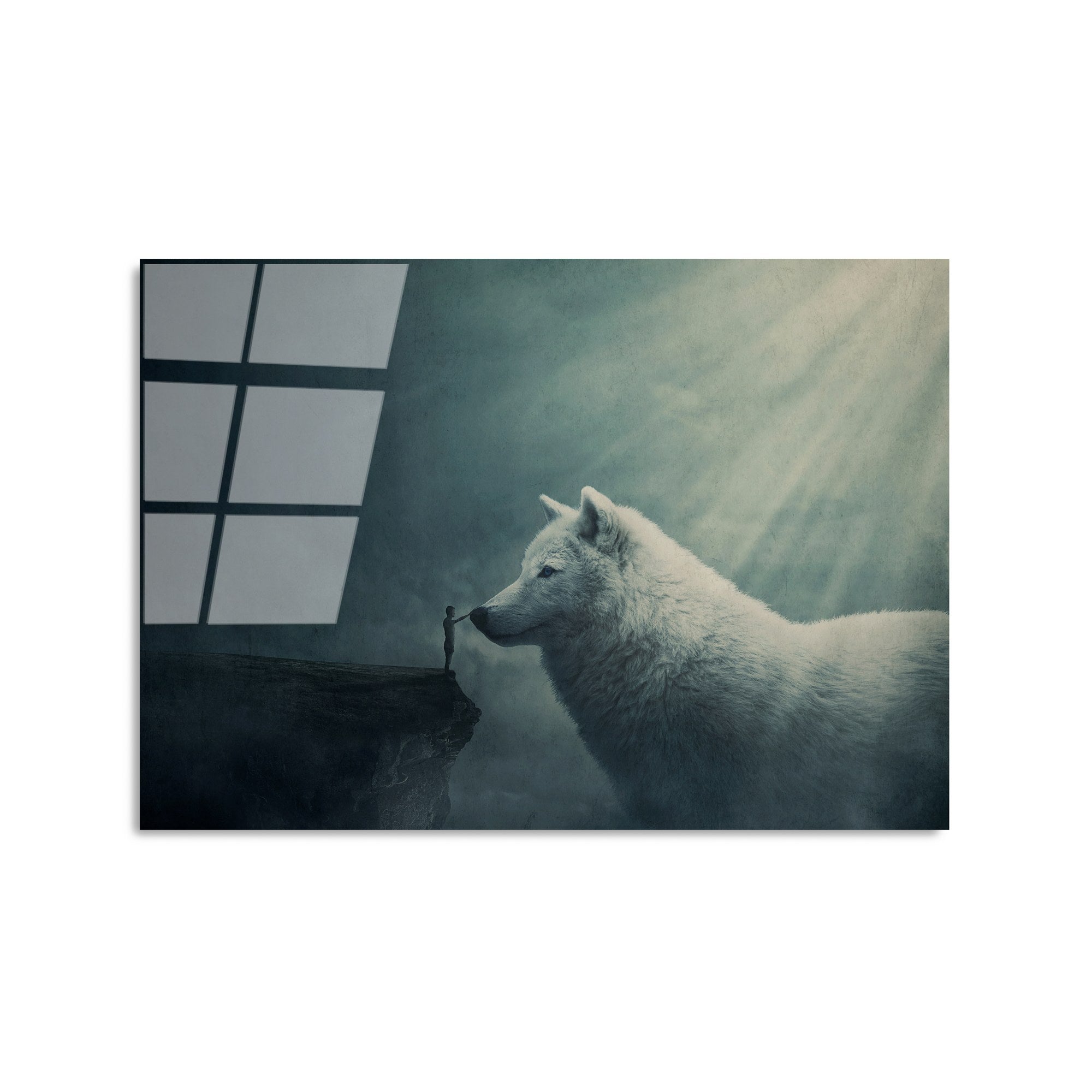 Quadro Decorativo em Vidro Temperado UV-465, 50 x 70 cm, Multicolor, 4 mm