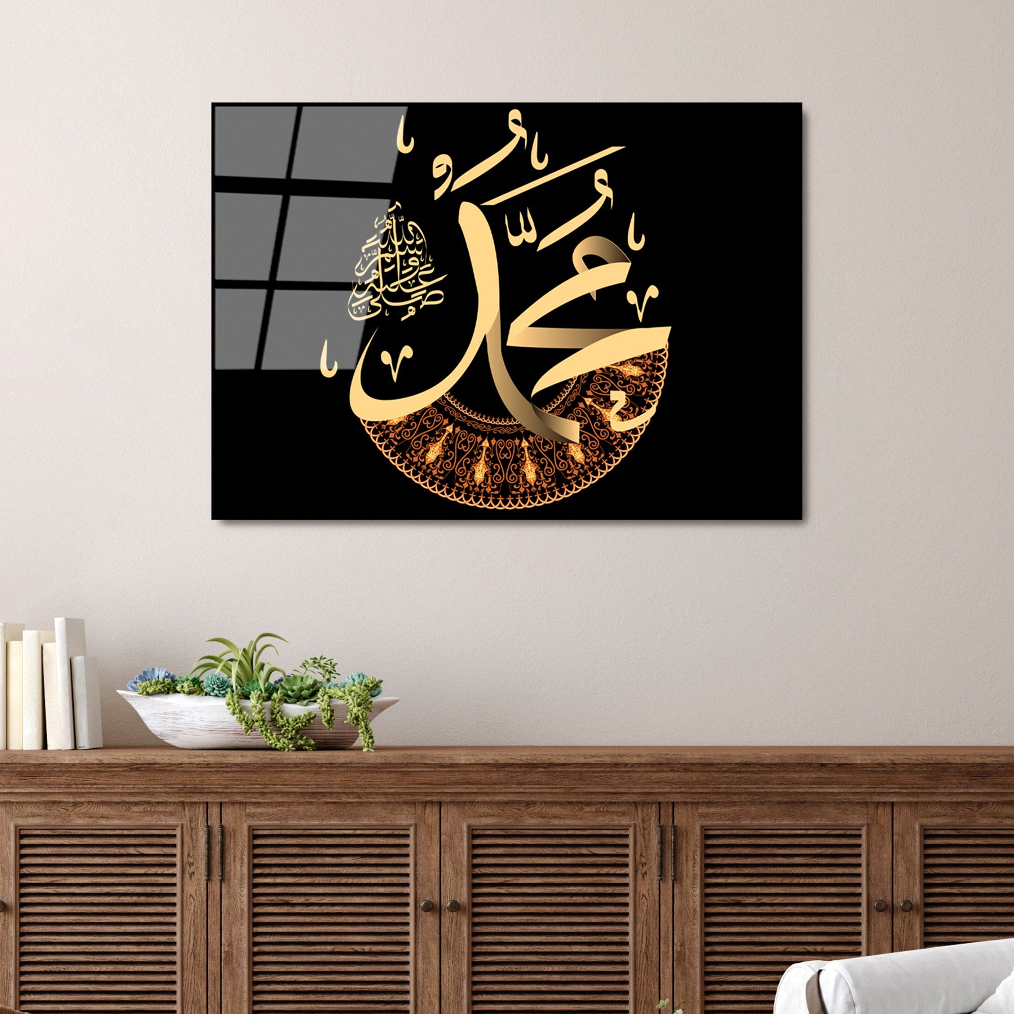 Quadro Decorativo em Vidro Temperado UV-467, 50x70 cm, Multicolor, 4 mm