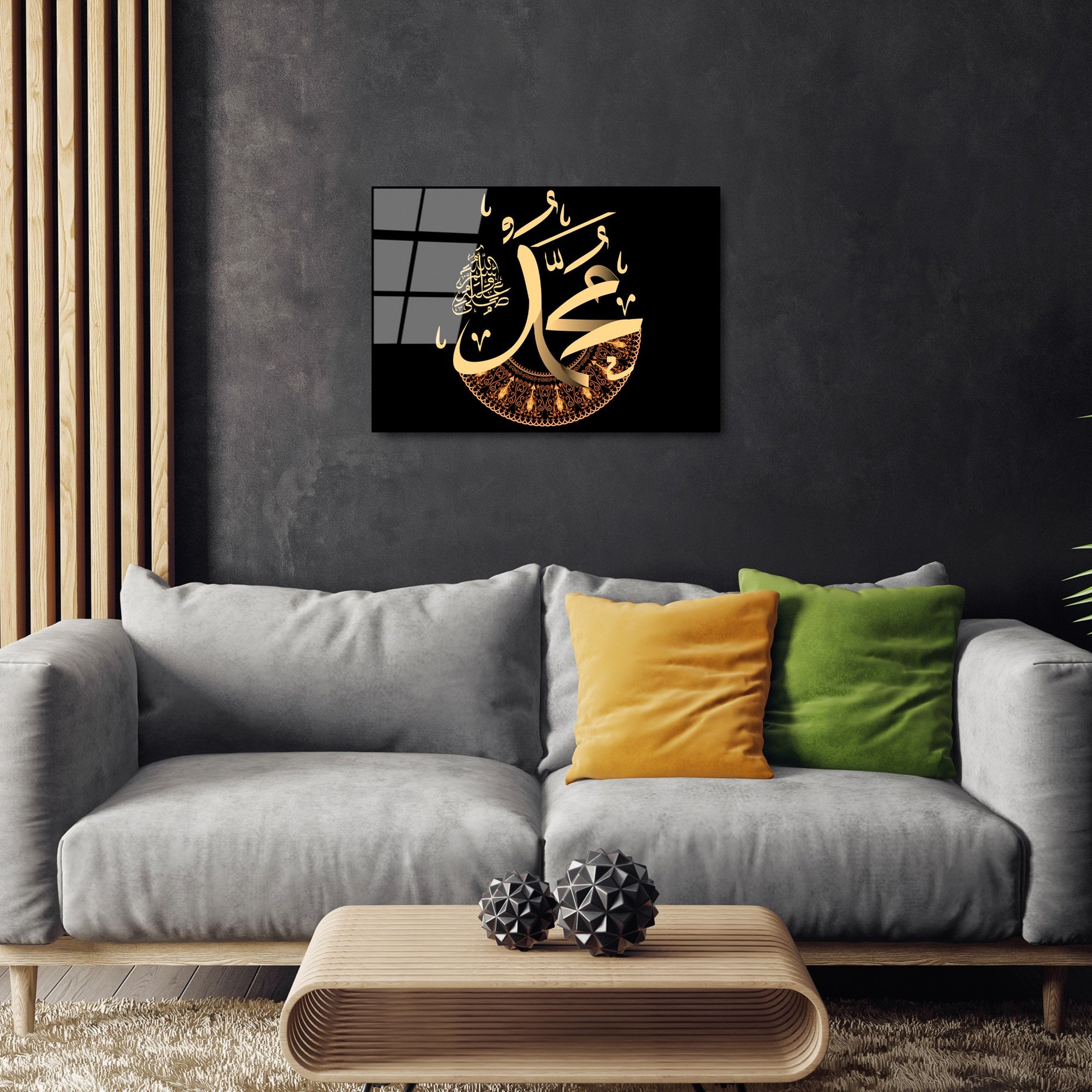 Quadro Decorativo em Vidro Temperado UV-467, 50x70 cm, Multicolor, 4 mm