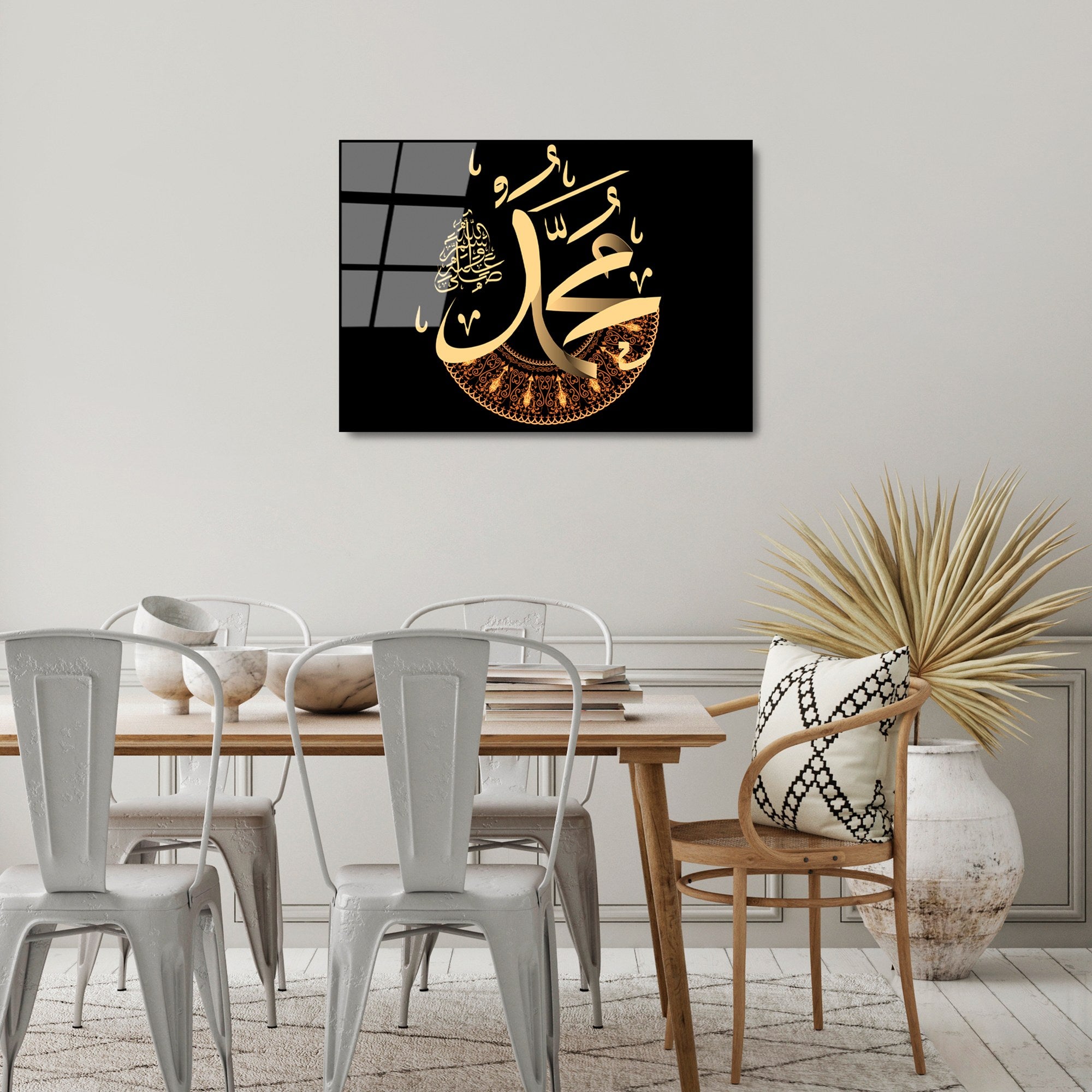 Quadro Decorativo em Vidro Temperado UV-467, 50x70 cm, Multicolor, 4 mm