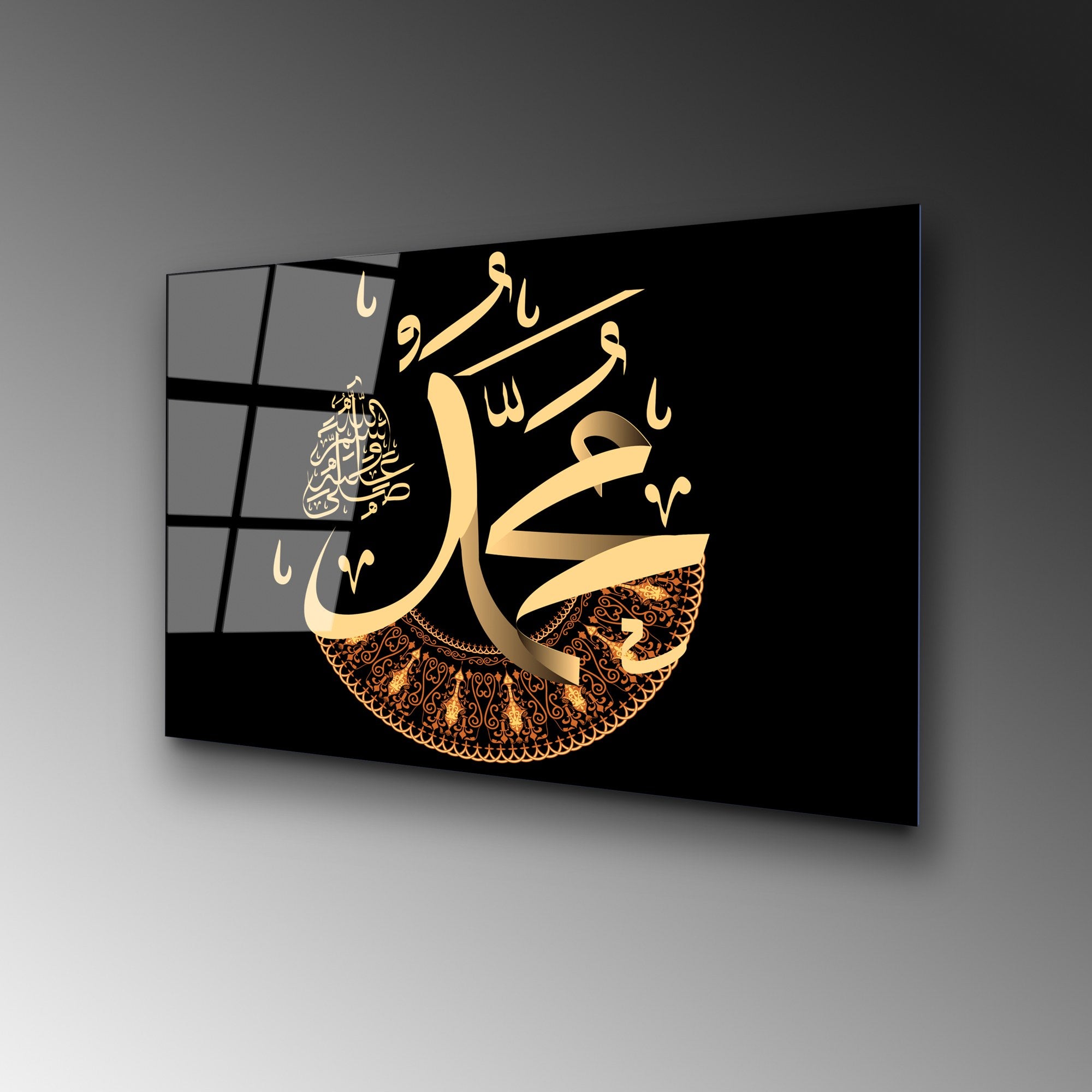 Quadro Decorativo em Vidro Temperado UV-467, 50x70 cm, Multicolor, 4 mm