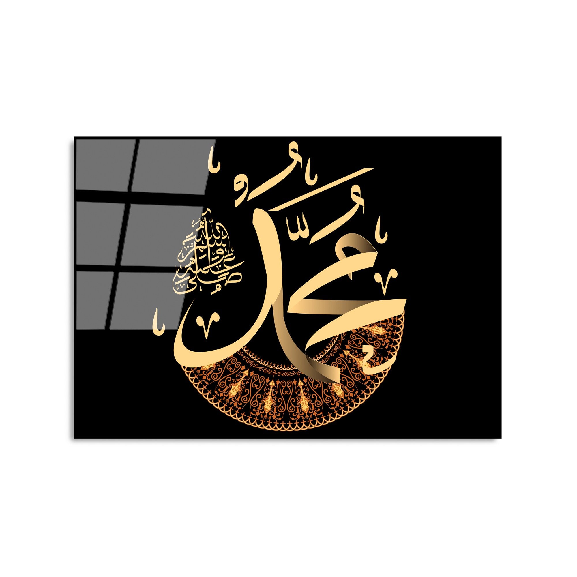 Quadro Decorativo em Vidro Temperado UV-467, 50x70 cm, Multicolor, 4 mm