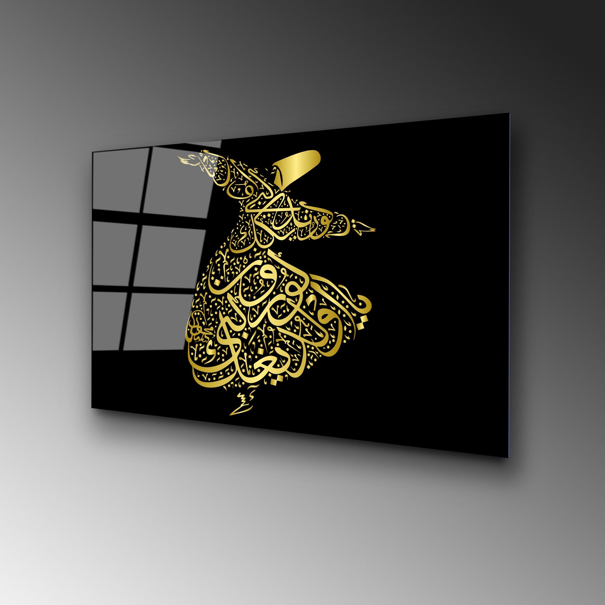 Quadro Decorativo em Vidro Temperado UV-468, Multicolor, 50 x 70 cm (4 mm)