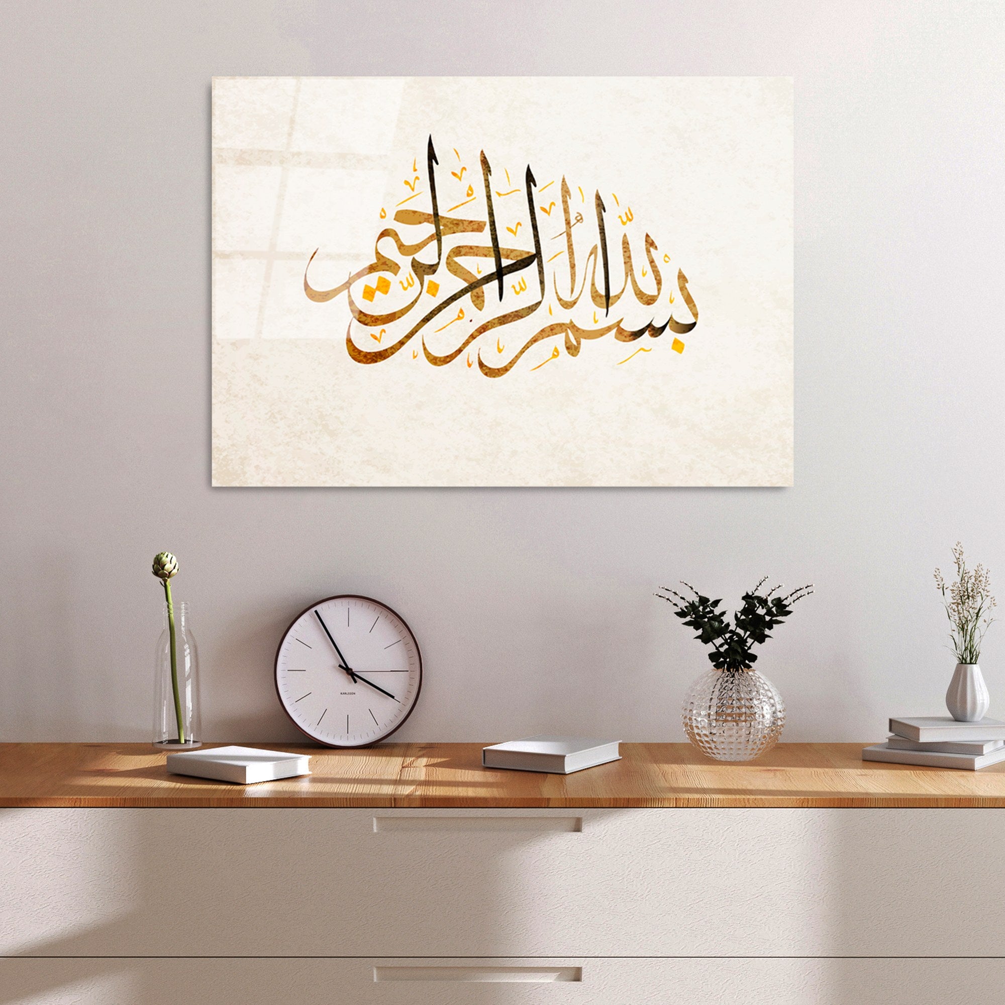 Quadro Decorativo em Vidro Temperado UV-470, Multicolor, 50 x 70 cm, 4 mm