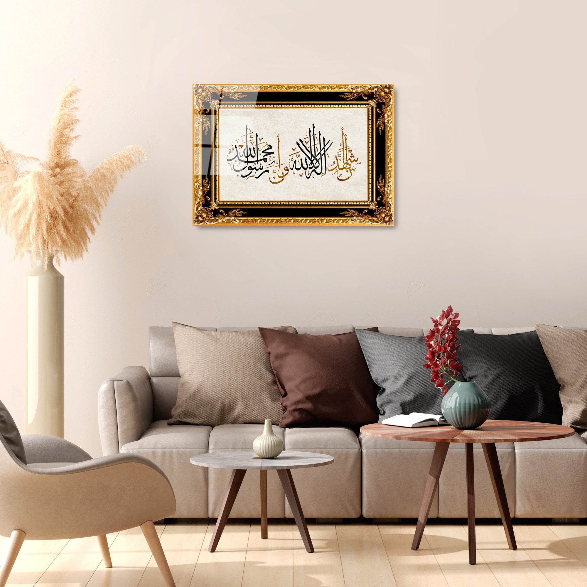 Quadro Decorativo em Vidro Temperado 4 mm Multicolor 50x70 cm | UV-471