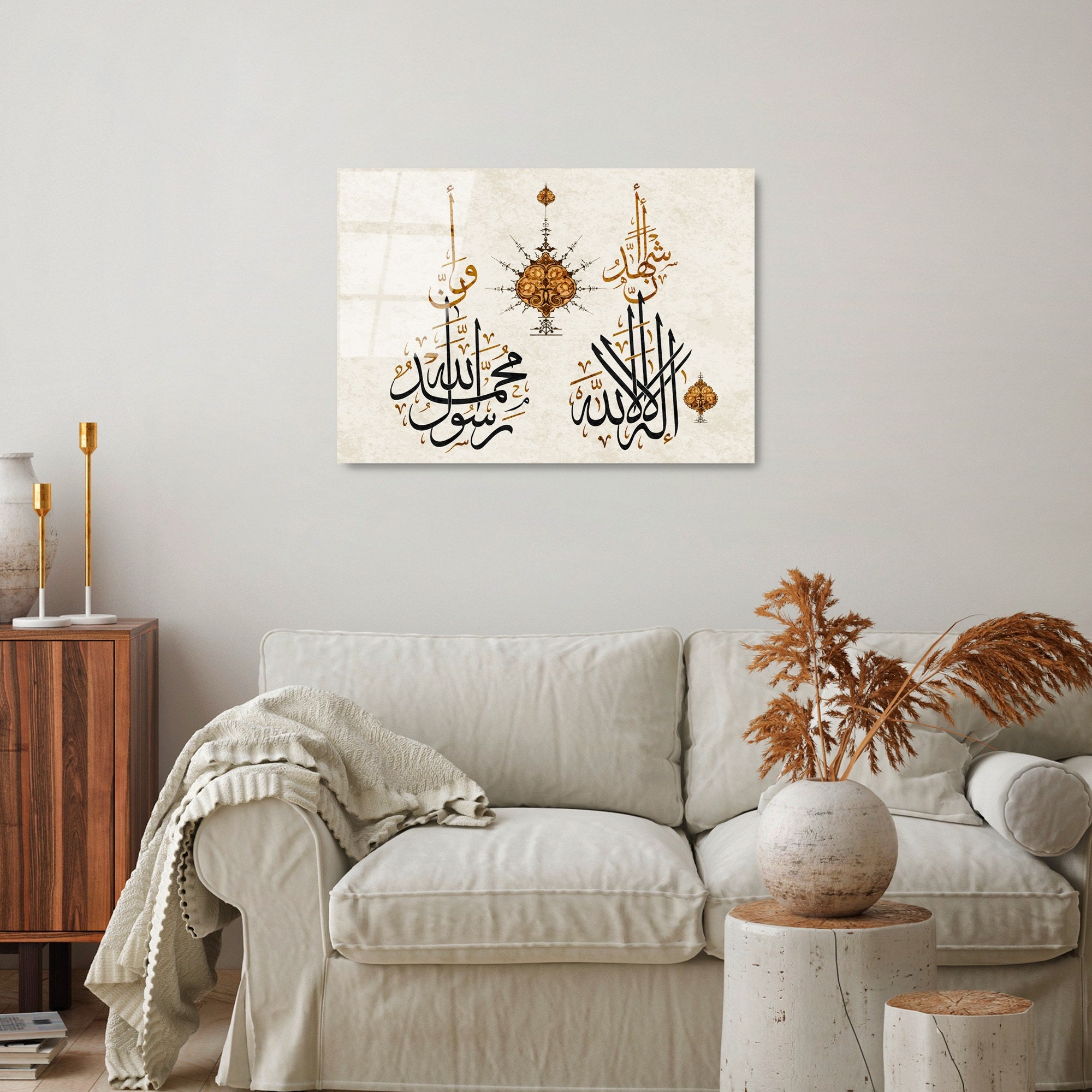 Quadro Decorativo em Vidro Temperado UV-472, 50 x 70 cm, Multicolor, 4 mm