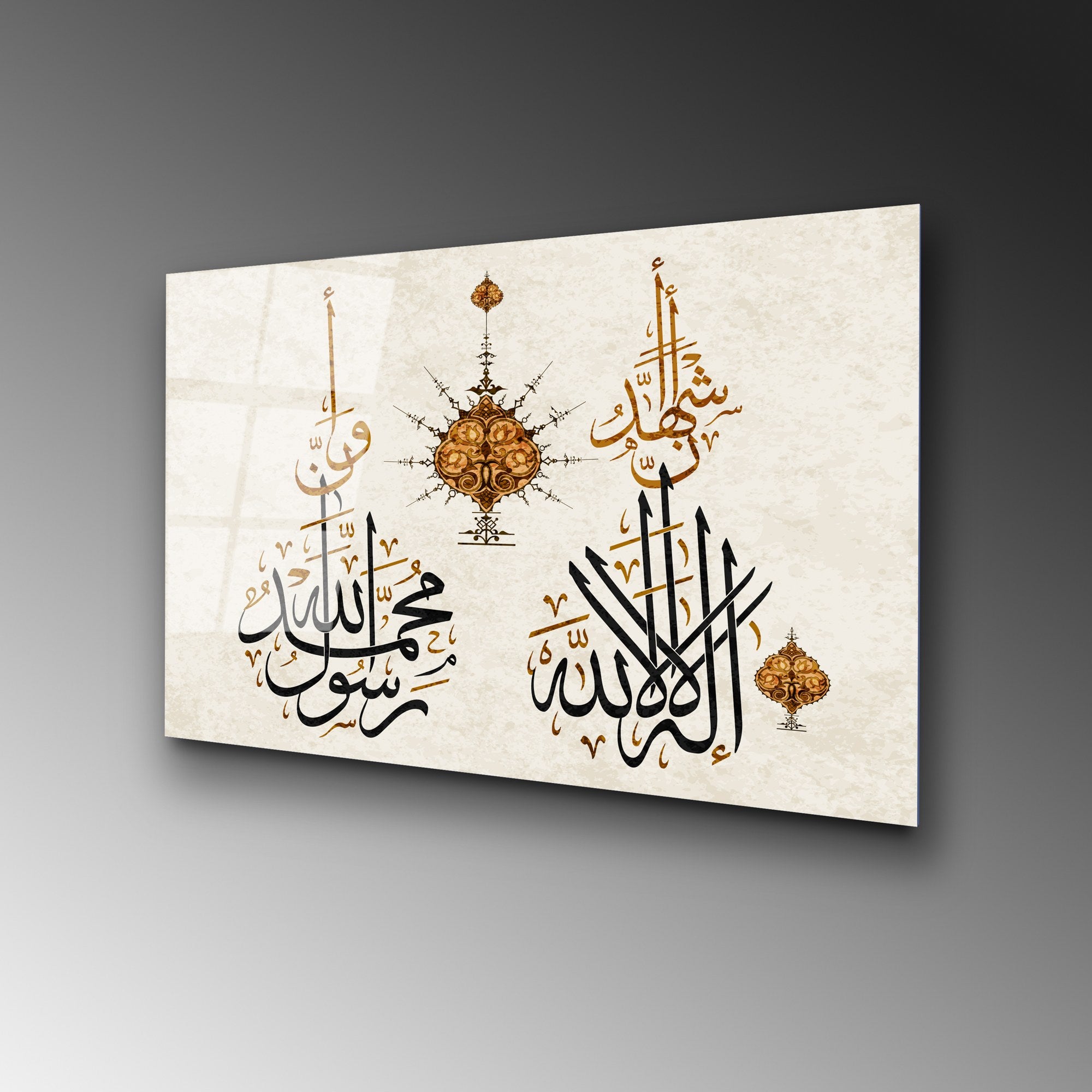 Quadro Decorativo em Vidro Temperado UV-472, 50 x 70 cm, Multicolor, 4 mm