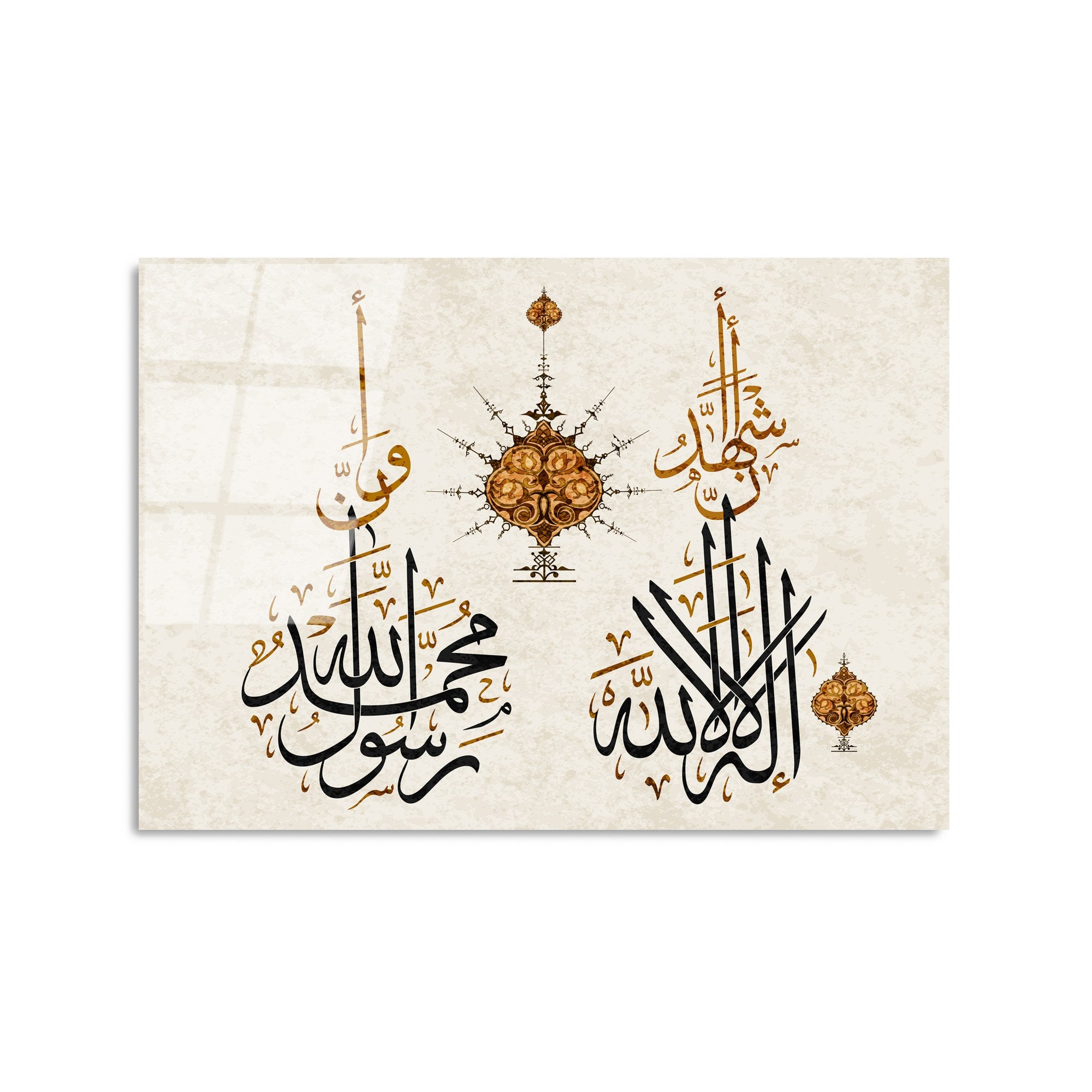 Quadro Decorativo em Vidro Temperado UV-472, 50 x 70 cm, Multicolor, 4 mm