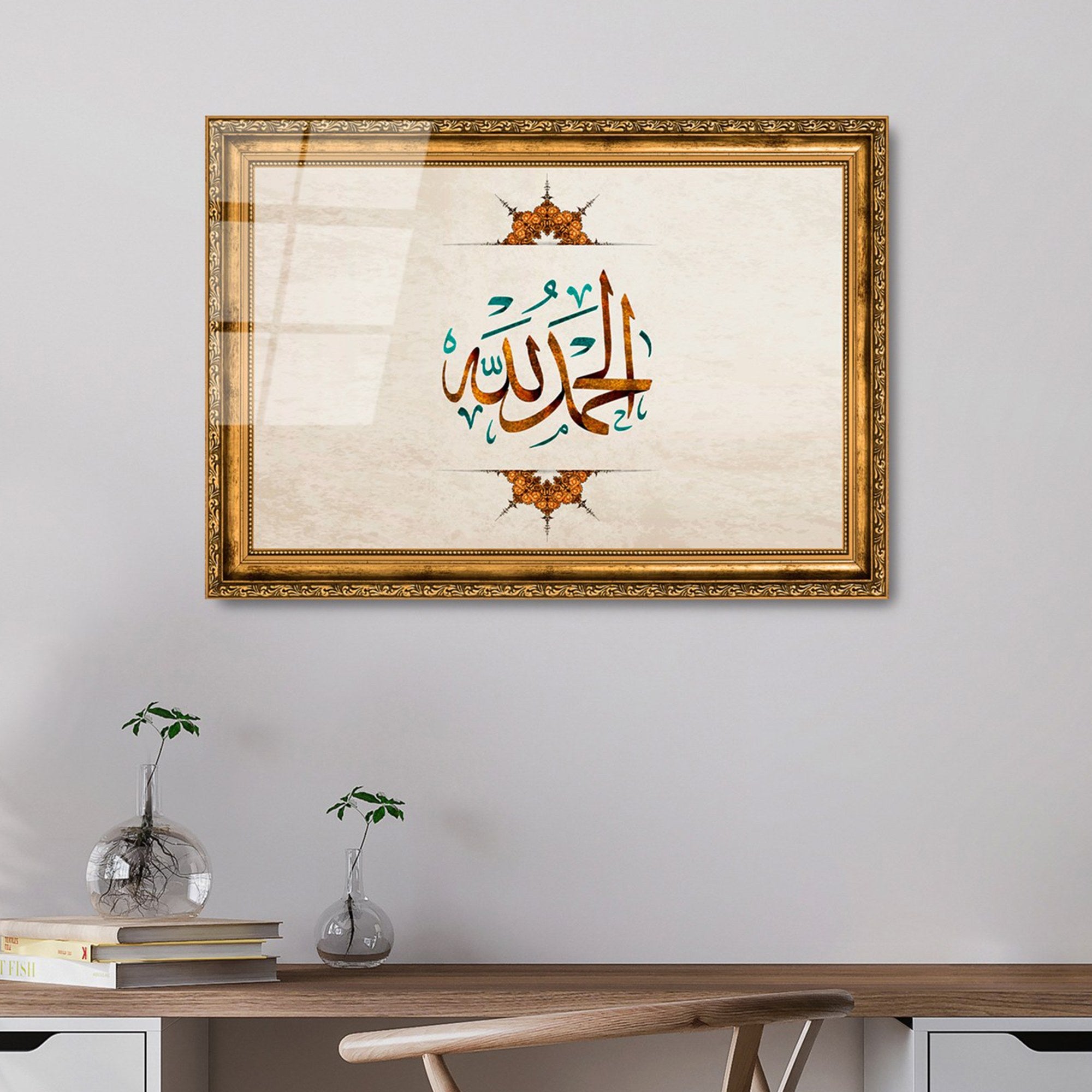 Quadro Decorativo em Vidro Temperado UV-473, 50 x 70 cm, Multicolor, 4 mm