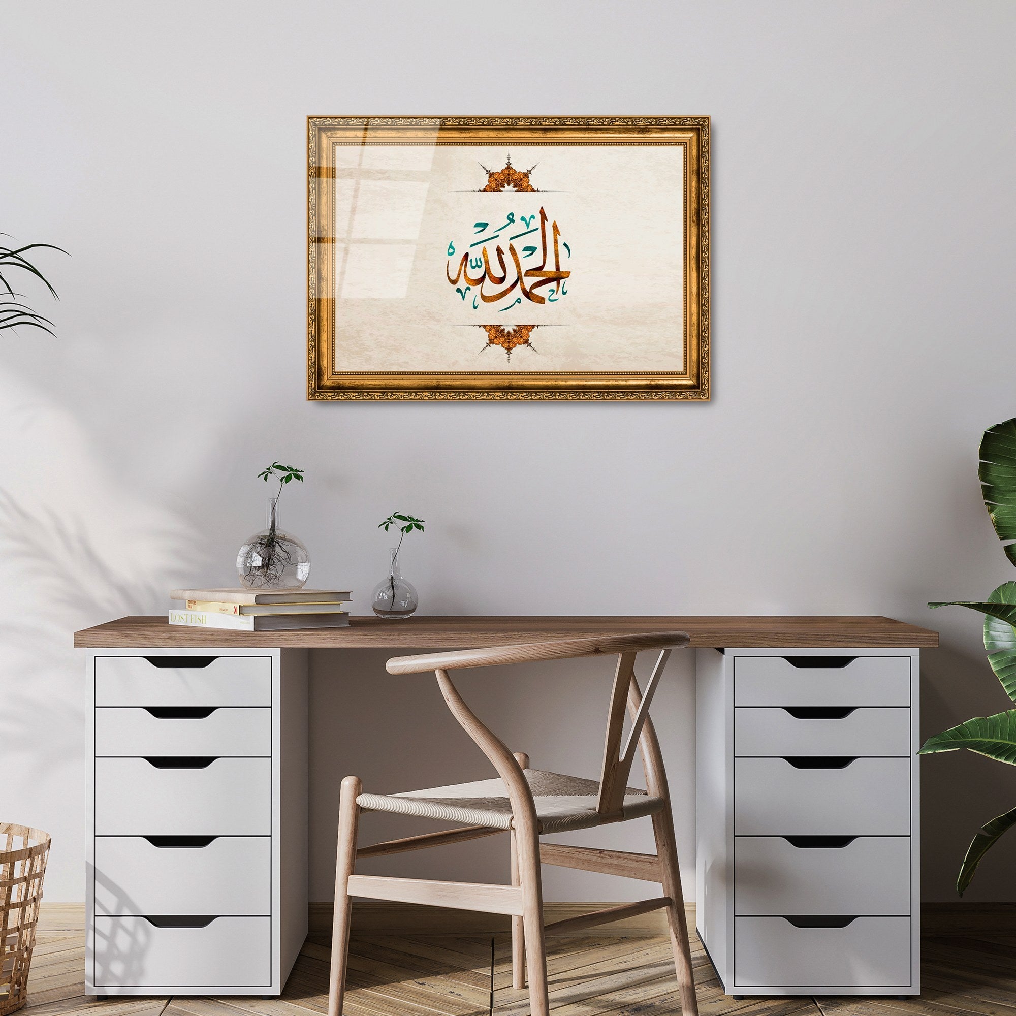 Quadro Decorativo em Vidro Temperado UV-473, 50 x 70 cm, Multicolor, 4 mm