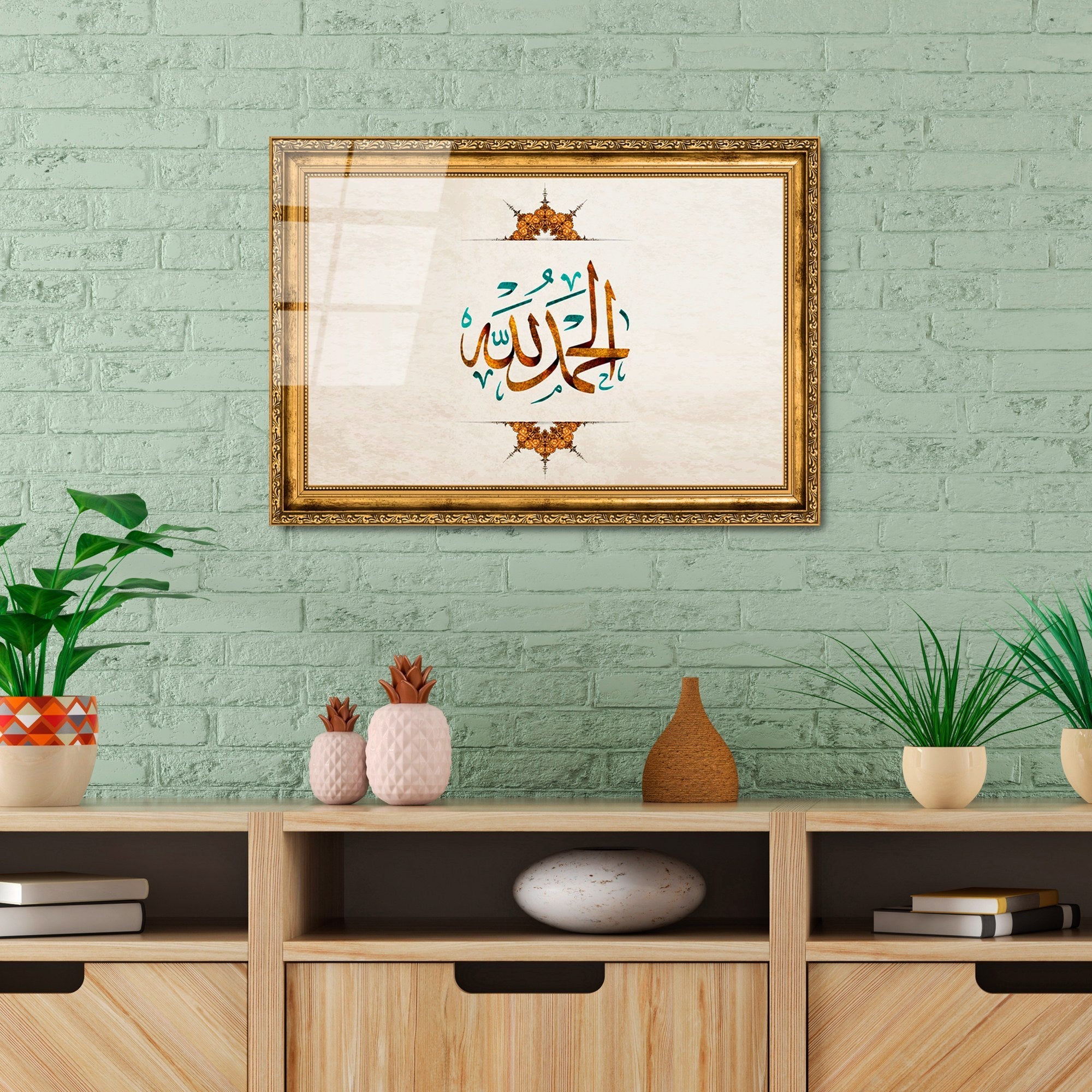 Quadro Decorativo em Vidro Temperado UV-473, 50 x 70 cm, Multicolor, 4 mm