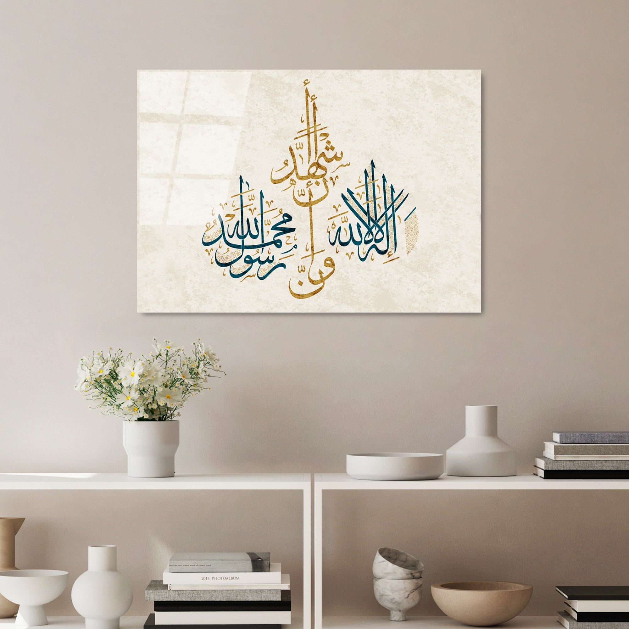 Quadro Decorativo em Vidro Temperado (4 mm) 50 x 70 cm Multicolor – UV-474 | 123BZM1568