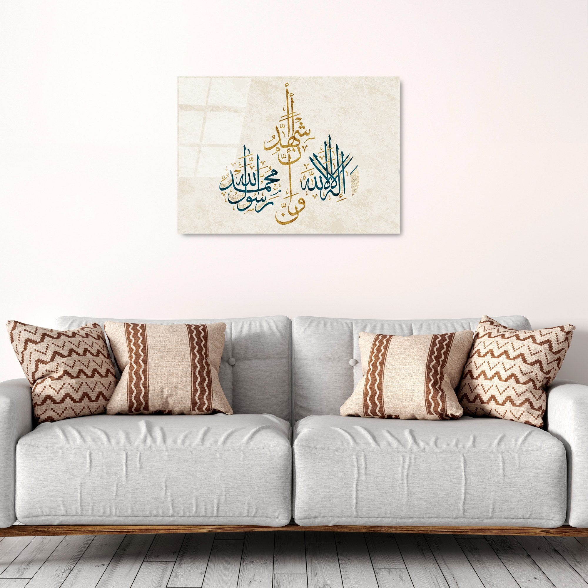 Quadro Decorativo em Vidro Temperado (4 mm) 50 x 70 cm Multicolor – UV-474 | 123BZM1568