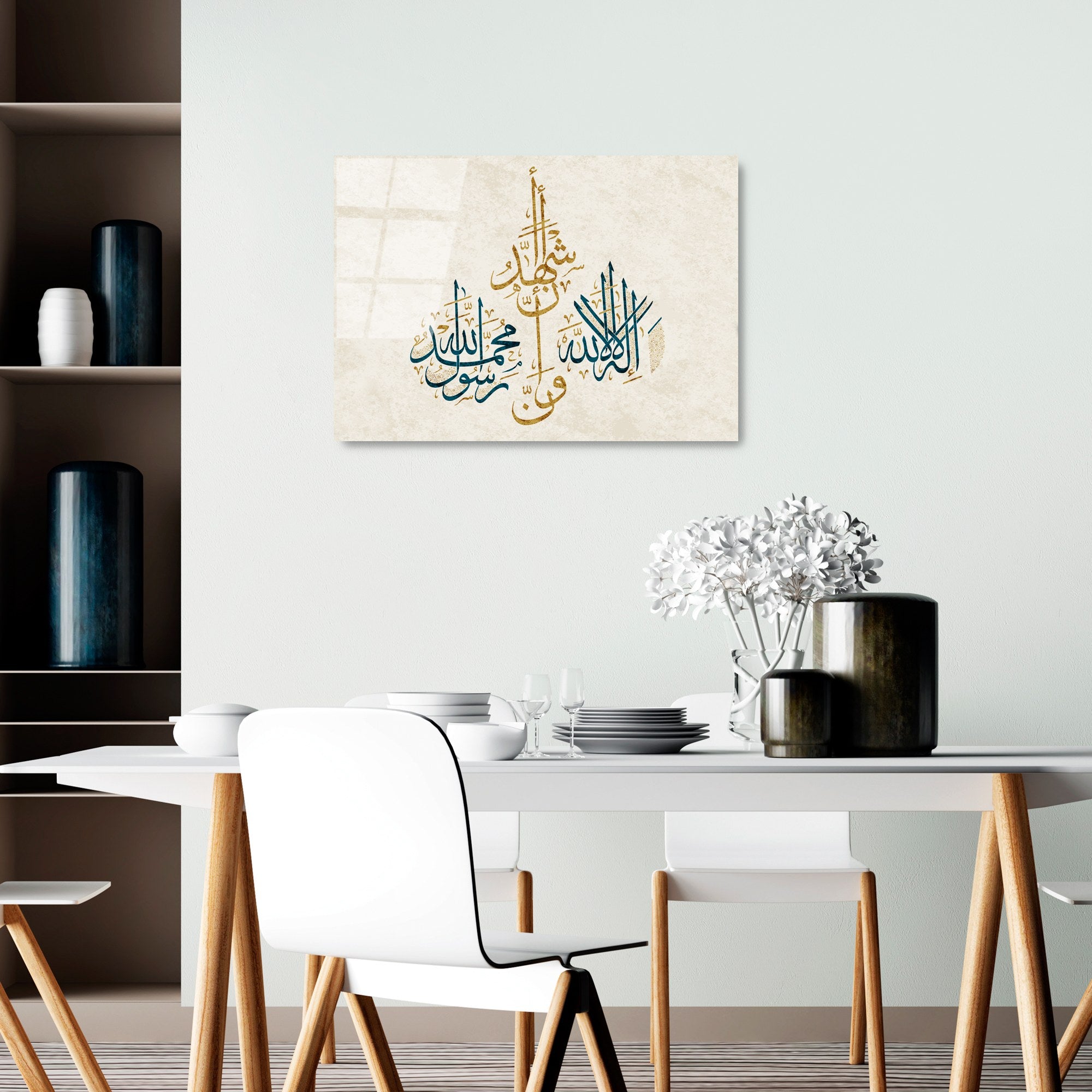 Quadro Decorativo em Vidro Temperado (4 mm) 50 x 70 cm Multicolor – UV-474 | 123BZM1568