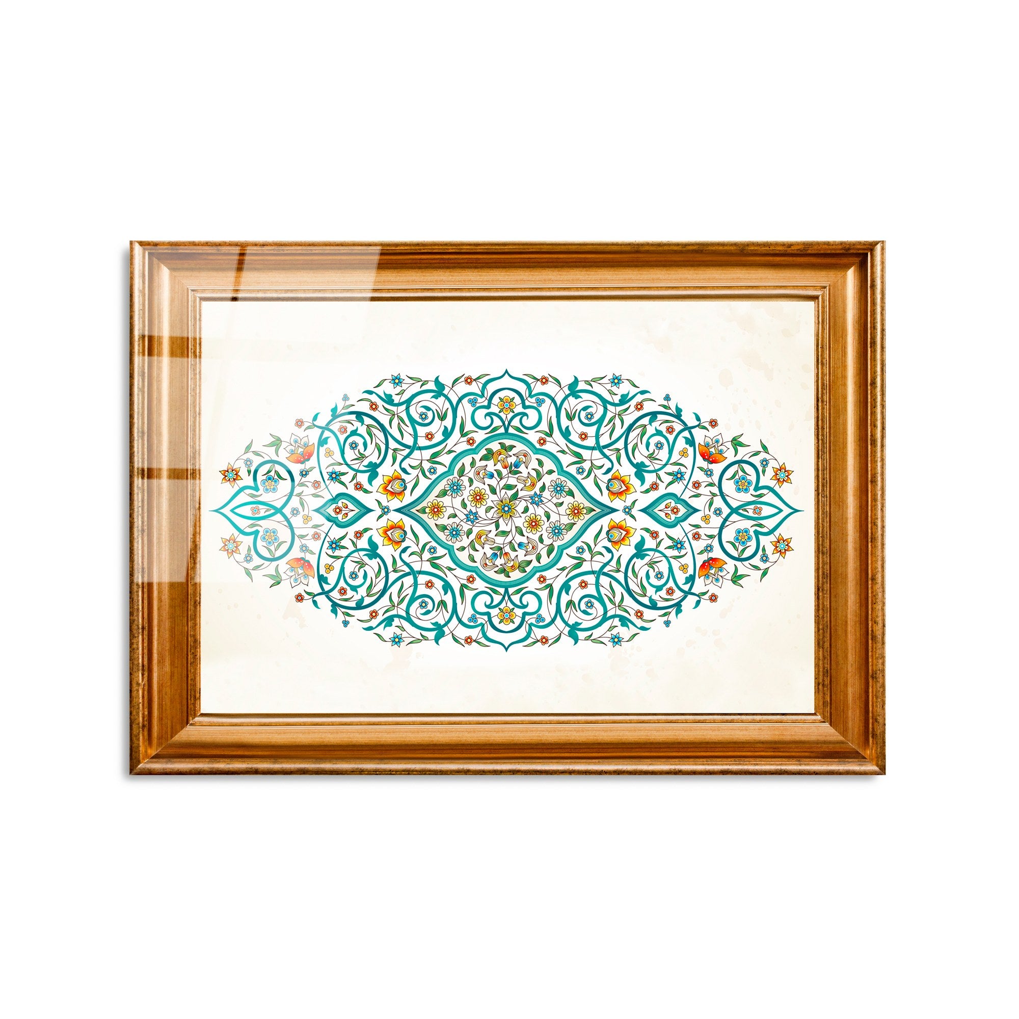 Quadro Decorativo em Vidro Temperado UV-475, 50 x 70 cm, Multicolor, 4 mm