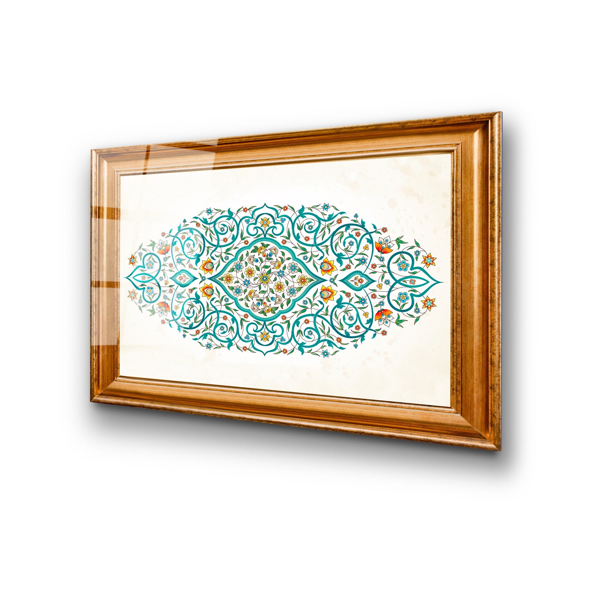 Quadro Decorativo em Vidro Temperado UV-475, 50 x 70 cm, Multicolor, 4 mm